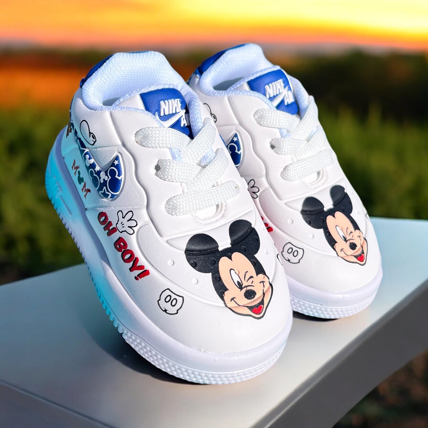 Nike AF1 Mickey Mouse Blue