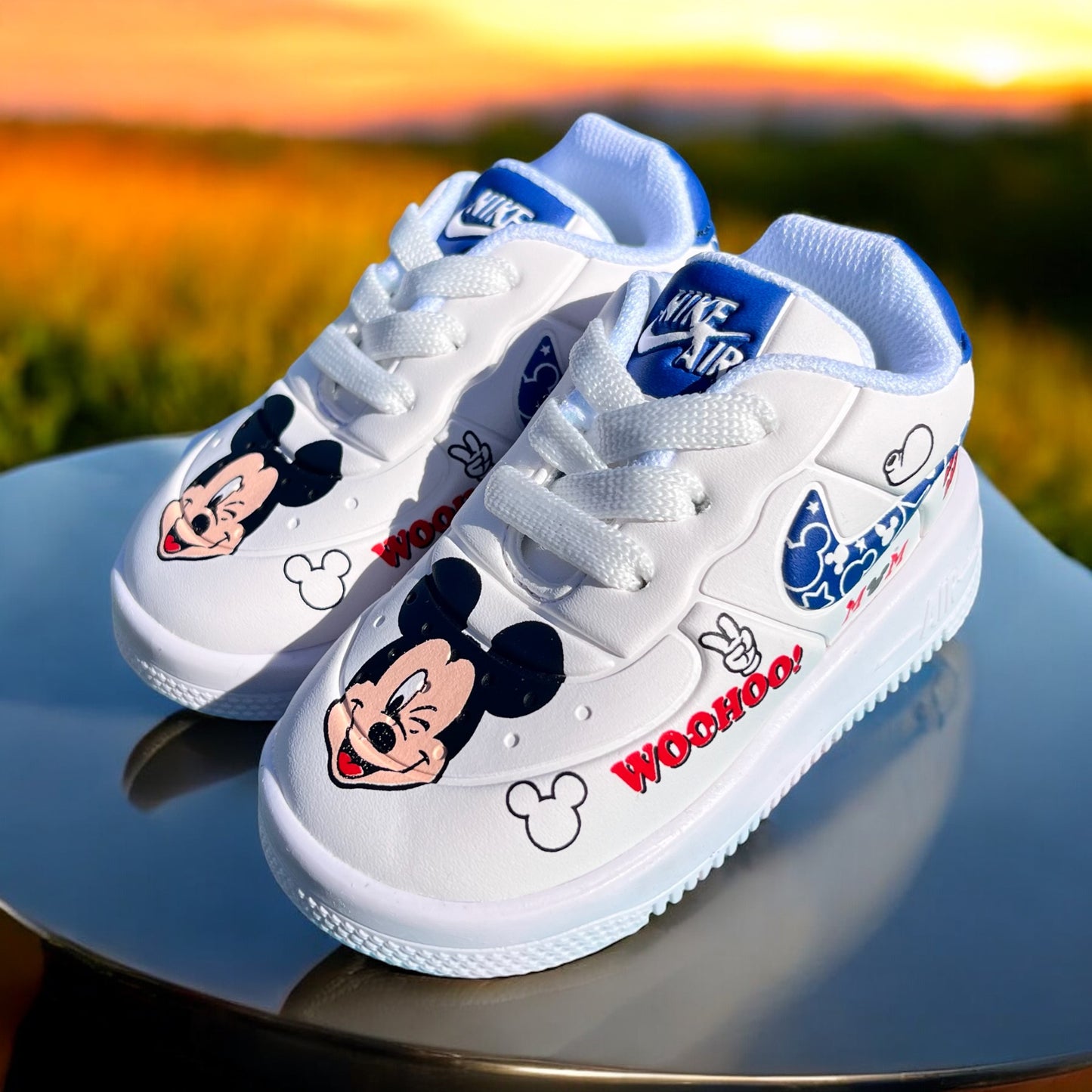 Nike AF1 Mickey Mouse Blue