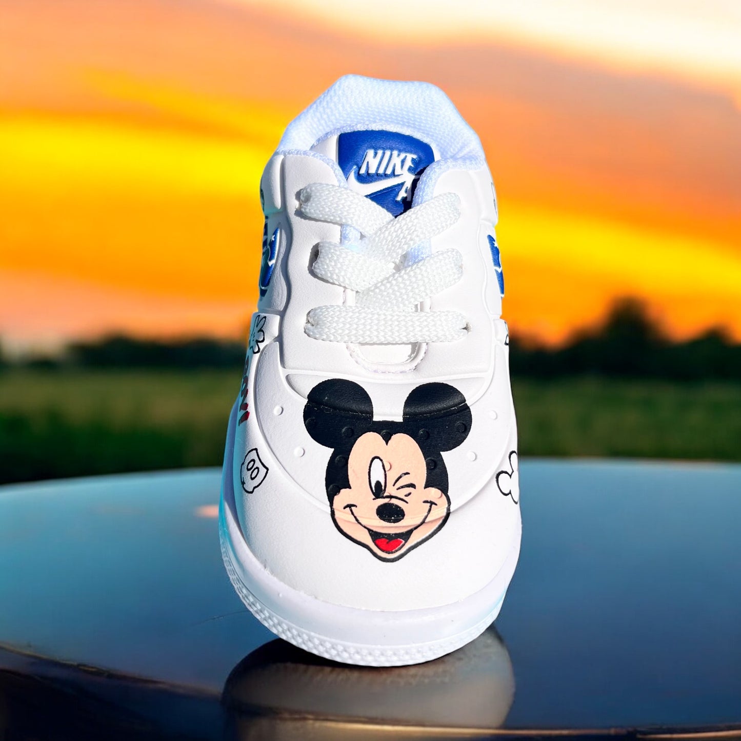 Nike AF1 Mickey Mouse Blue