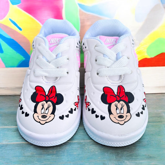 Nike AF1 Minnie Mouse Pink