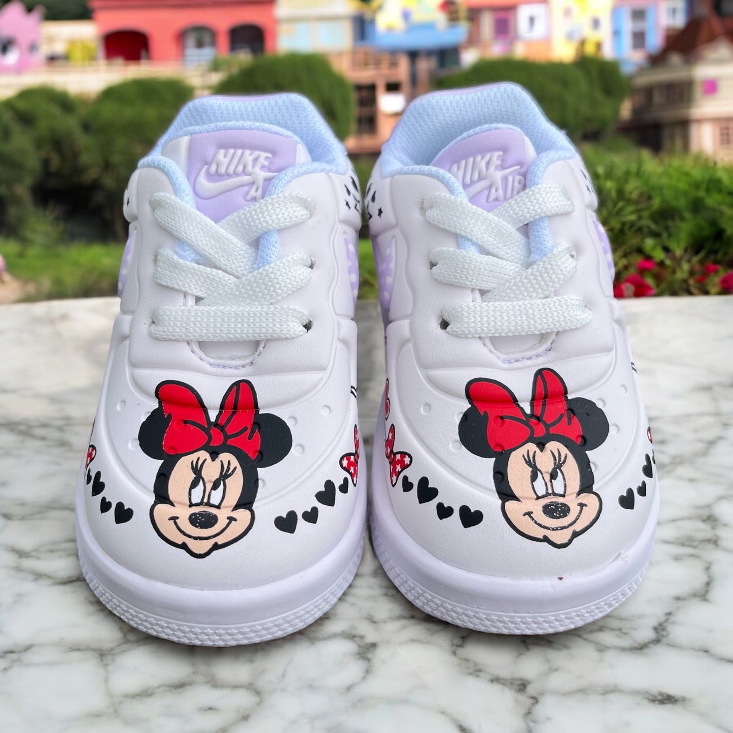 Nike AF1 Minnie Mouse Lilac