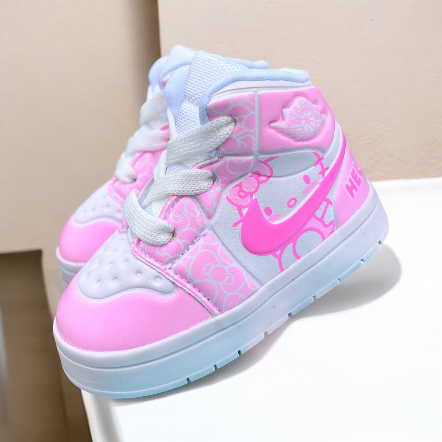 Jordan 1 Pink Hello Kitty