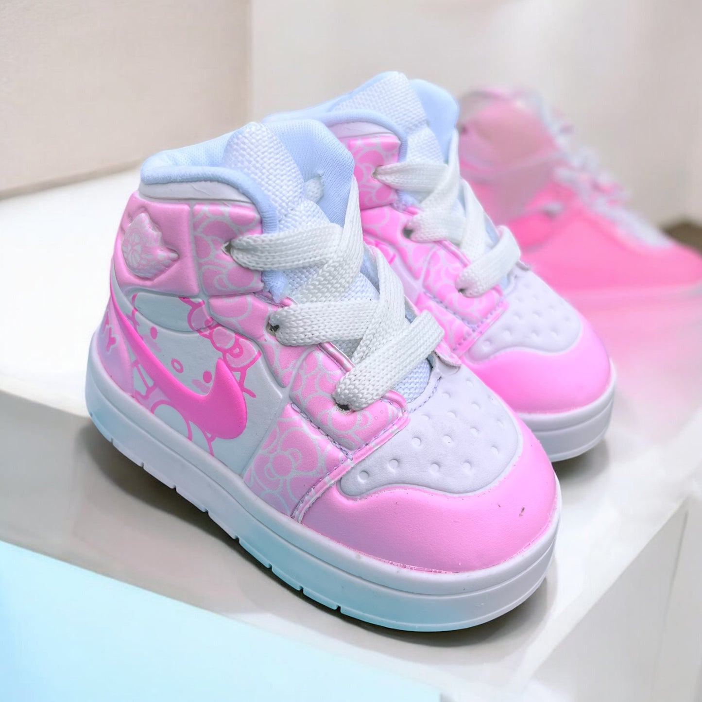 Jordan 1 Pink Hello Kitty