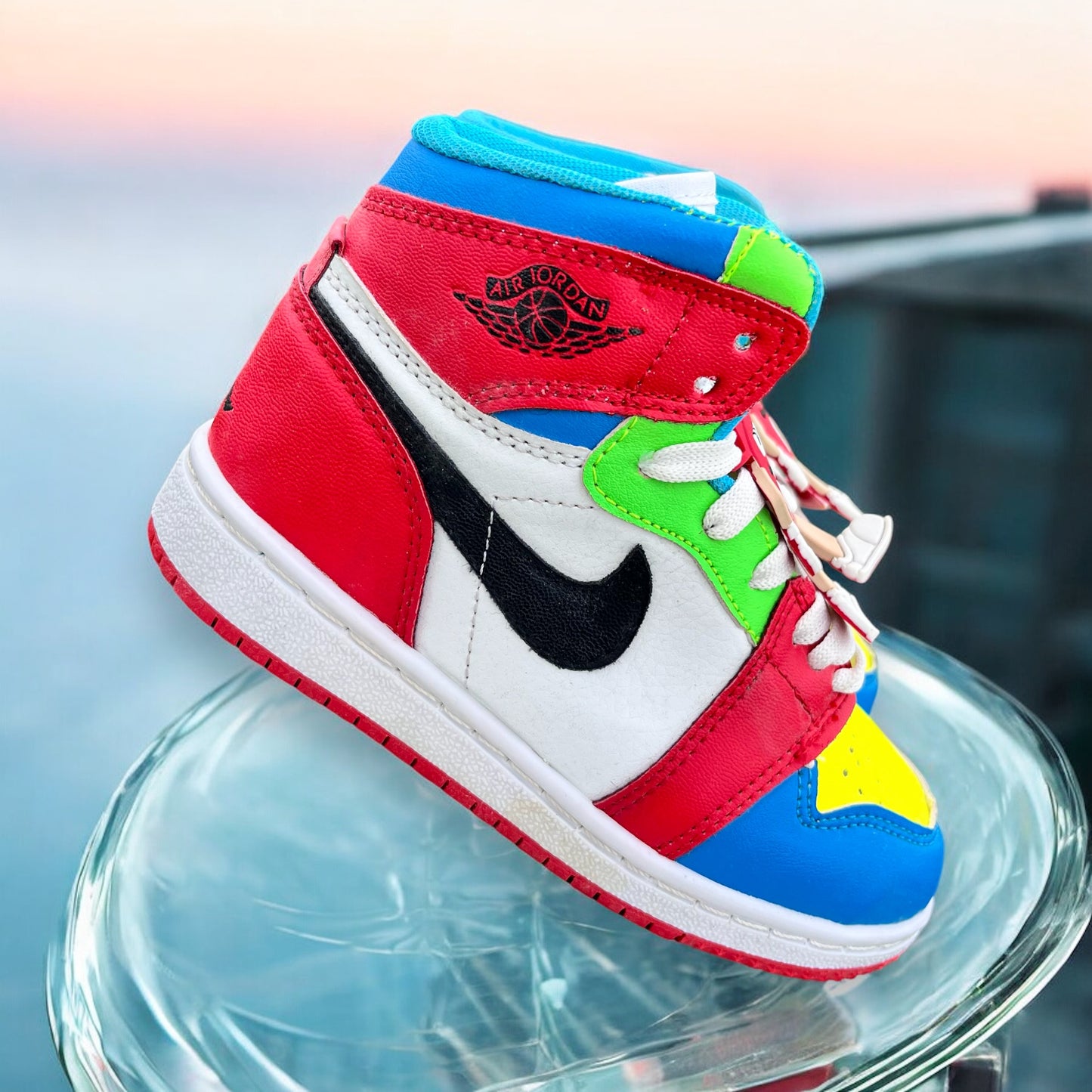 Jordan 1 M&M Multicolor Red