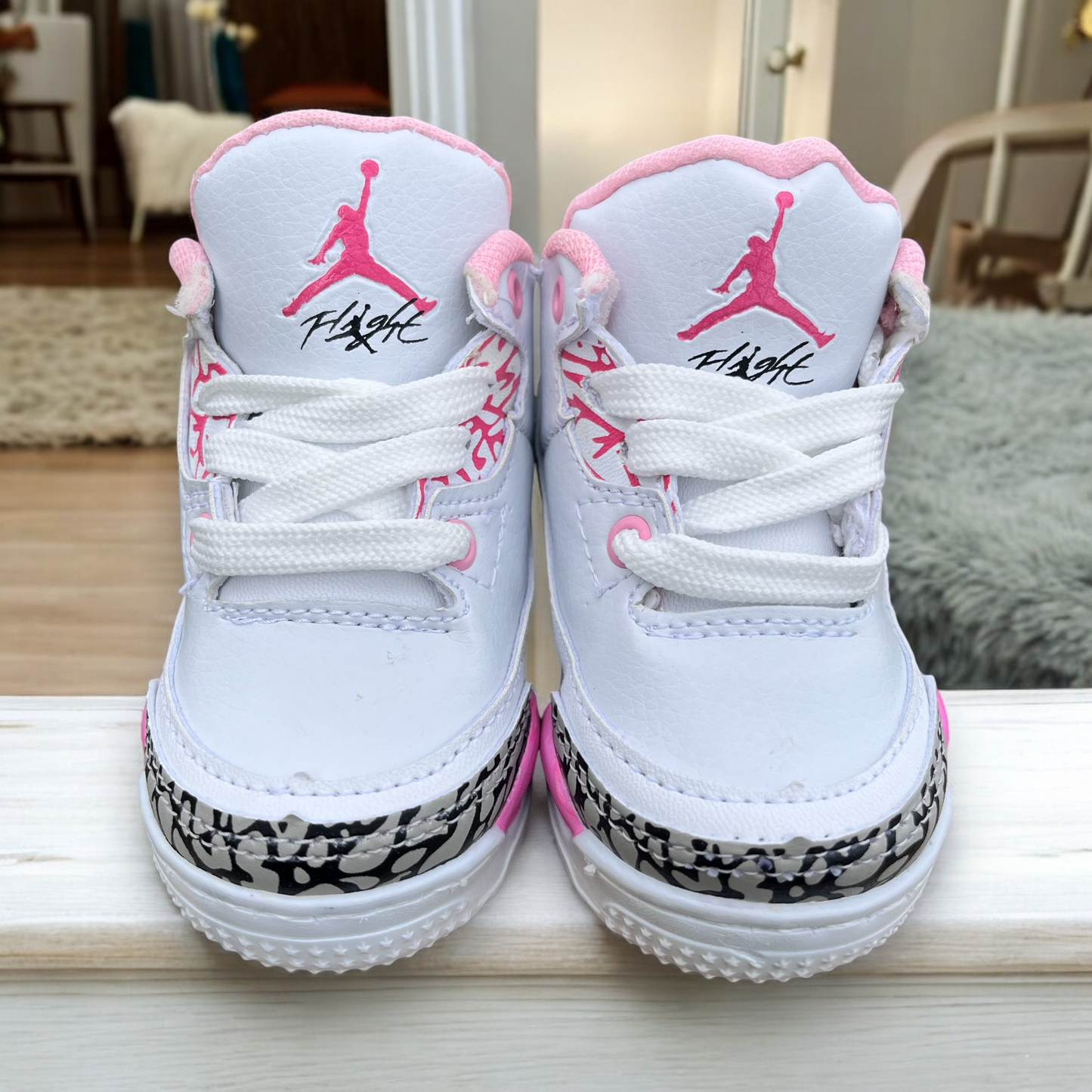 Jordan 3 White Pink