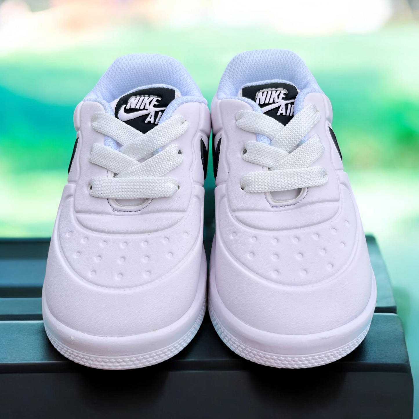 Nike AF1 White Black Baby