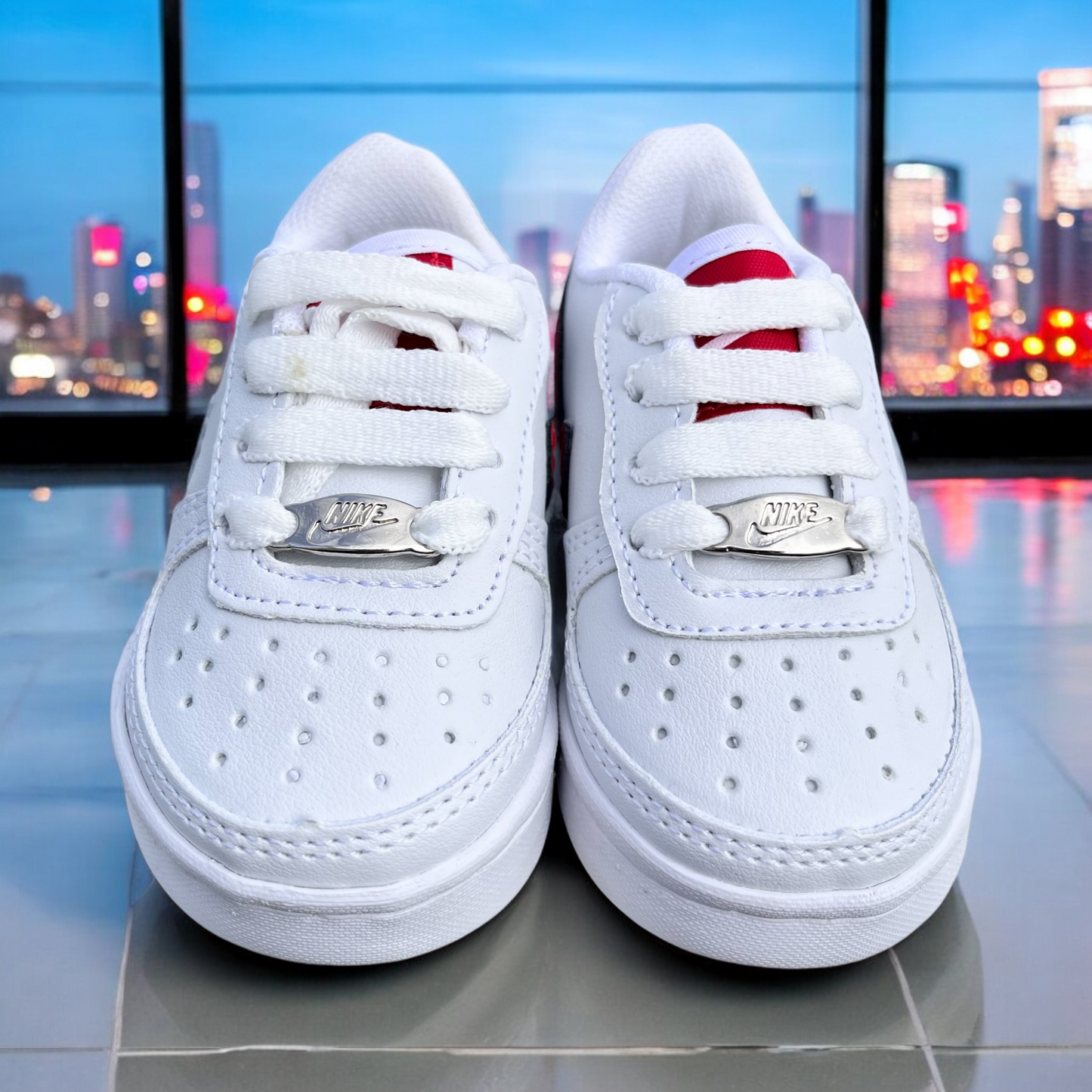 Nike AF1 Mario Bros White