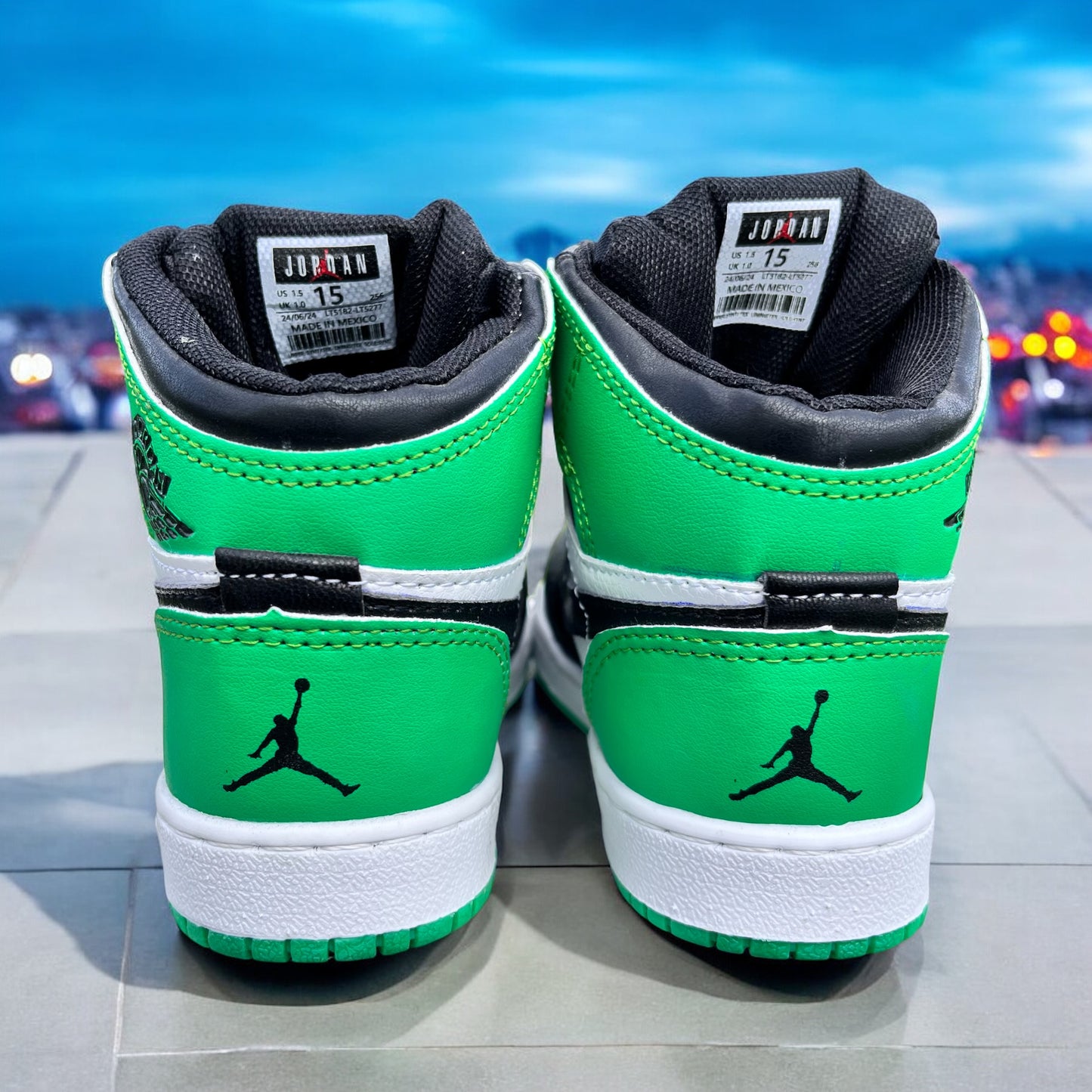 Jordan 1 Green Black