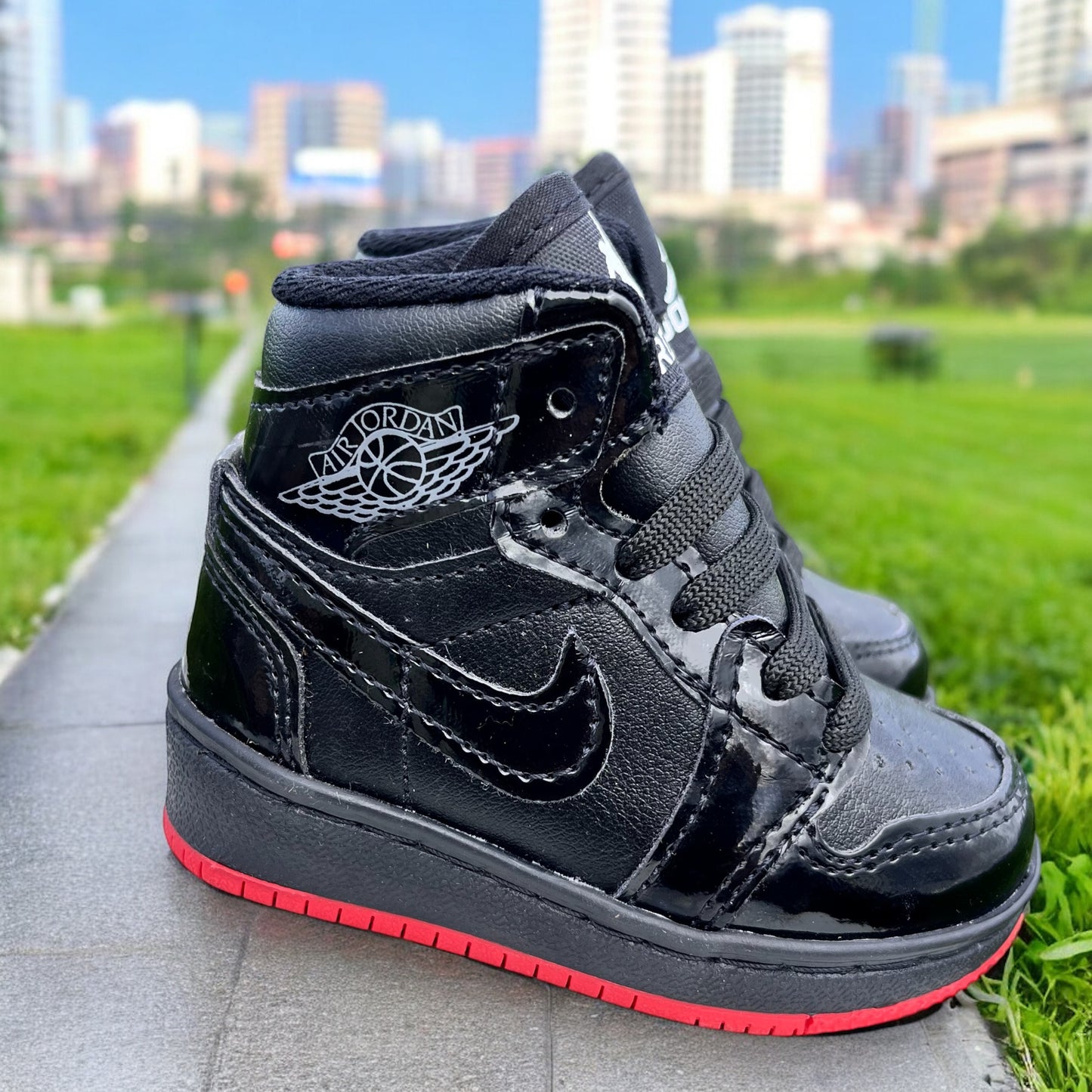 Jordan 1 Black Red Baby