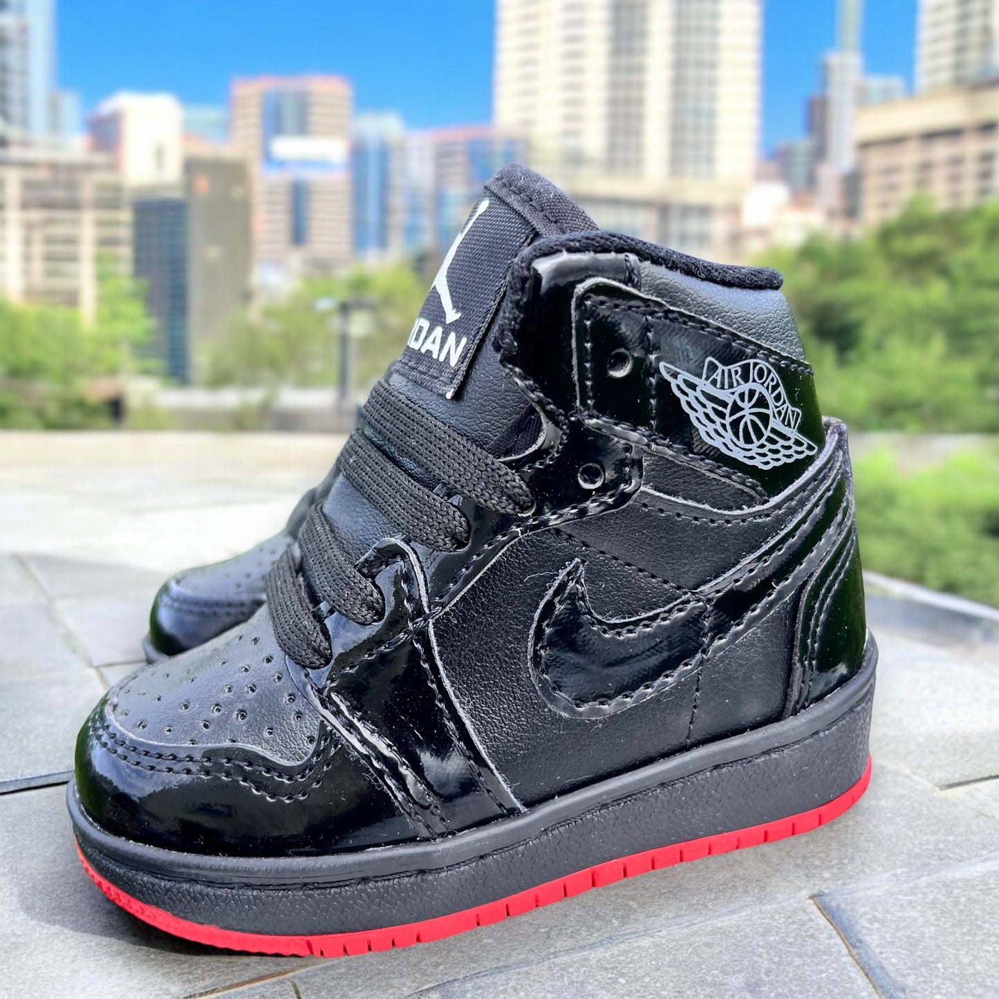 Jordan 1 Black Red Baby