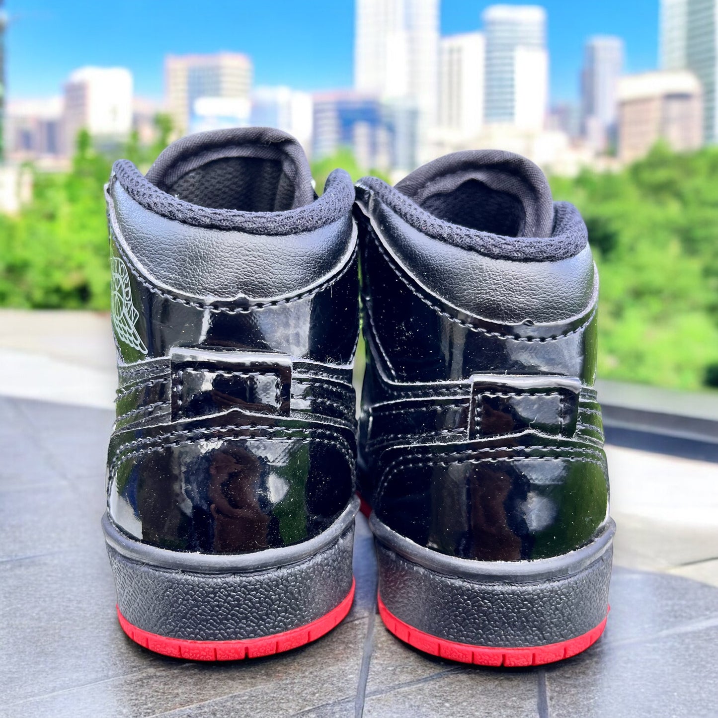 Jordan 1 Black Red Baby