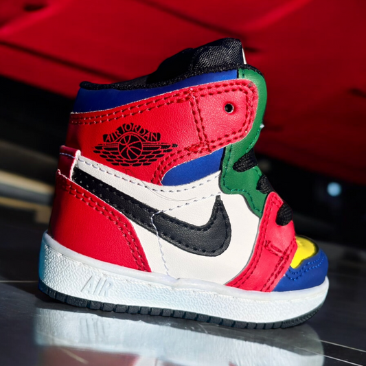 Jordan 1 Multicolor Red Baby