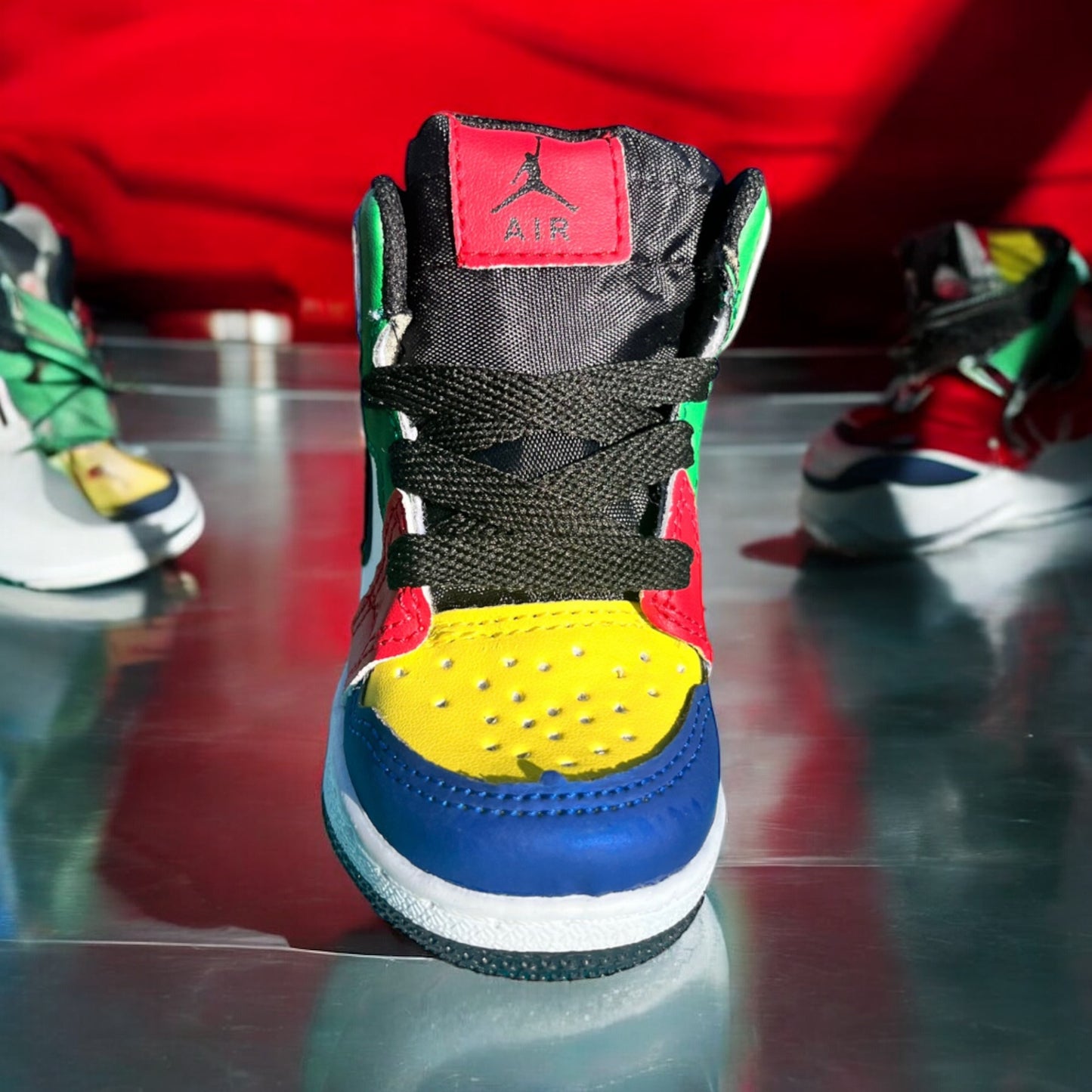 Jordan 1 Multicolor Red Baby