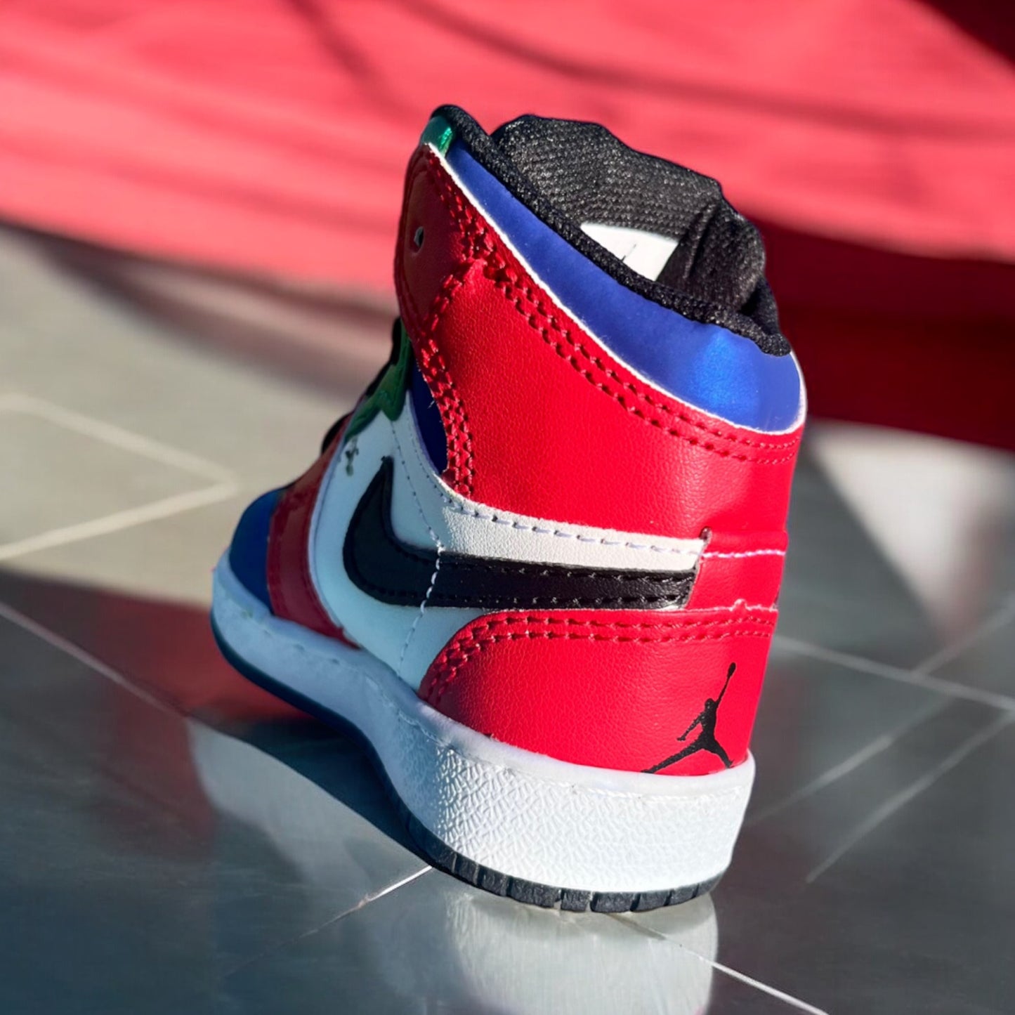 Jordan 1 Multicolor Red Baby