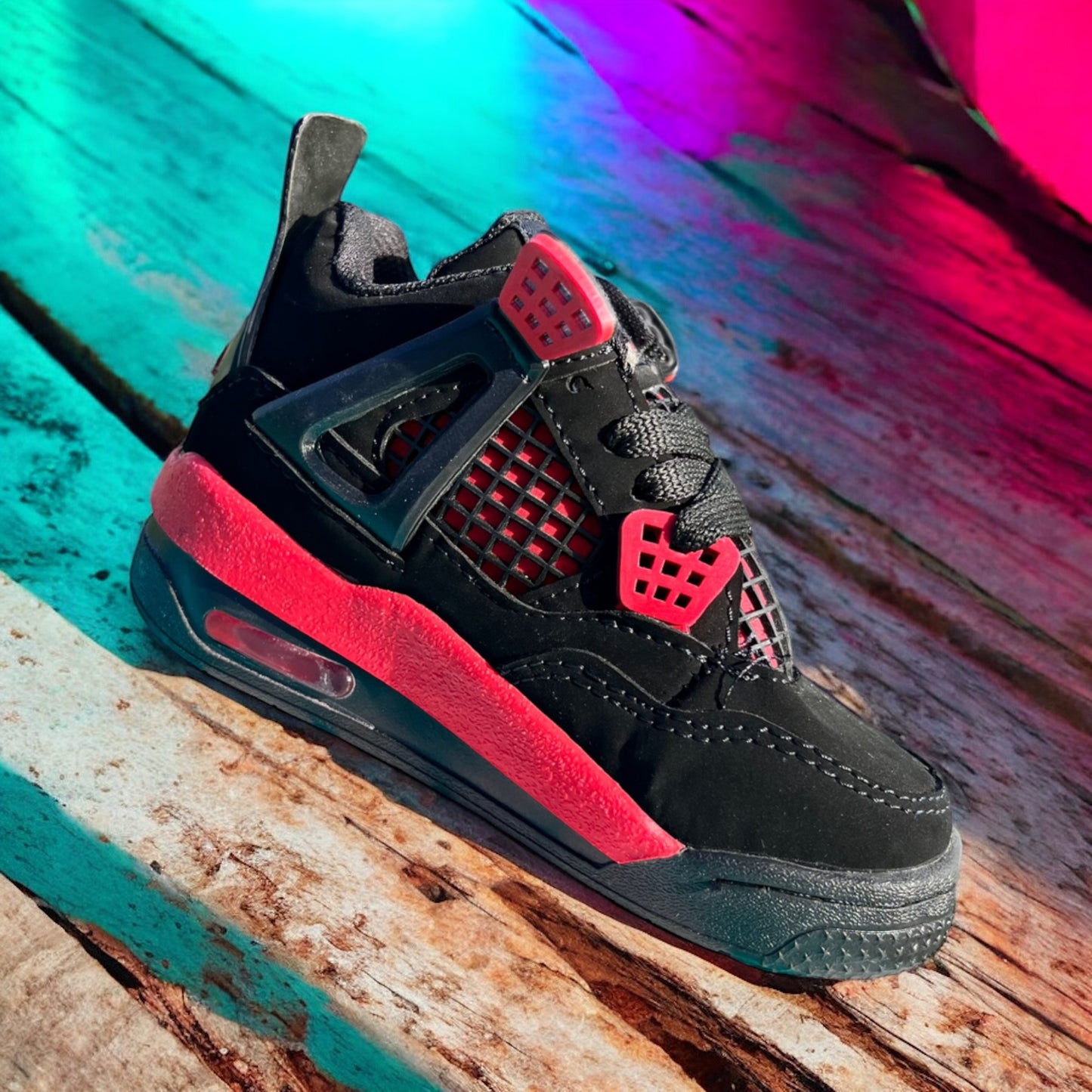 Jordan 4 Black Thunder