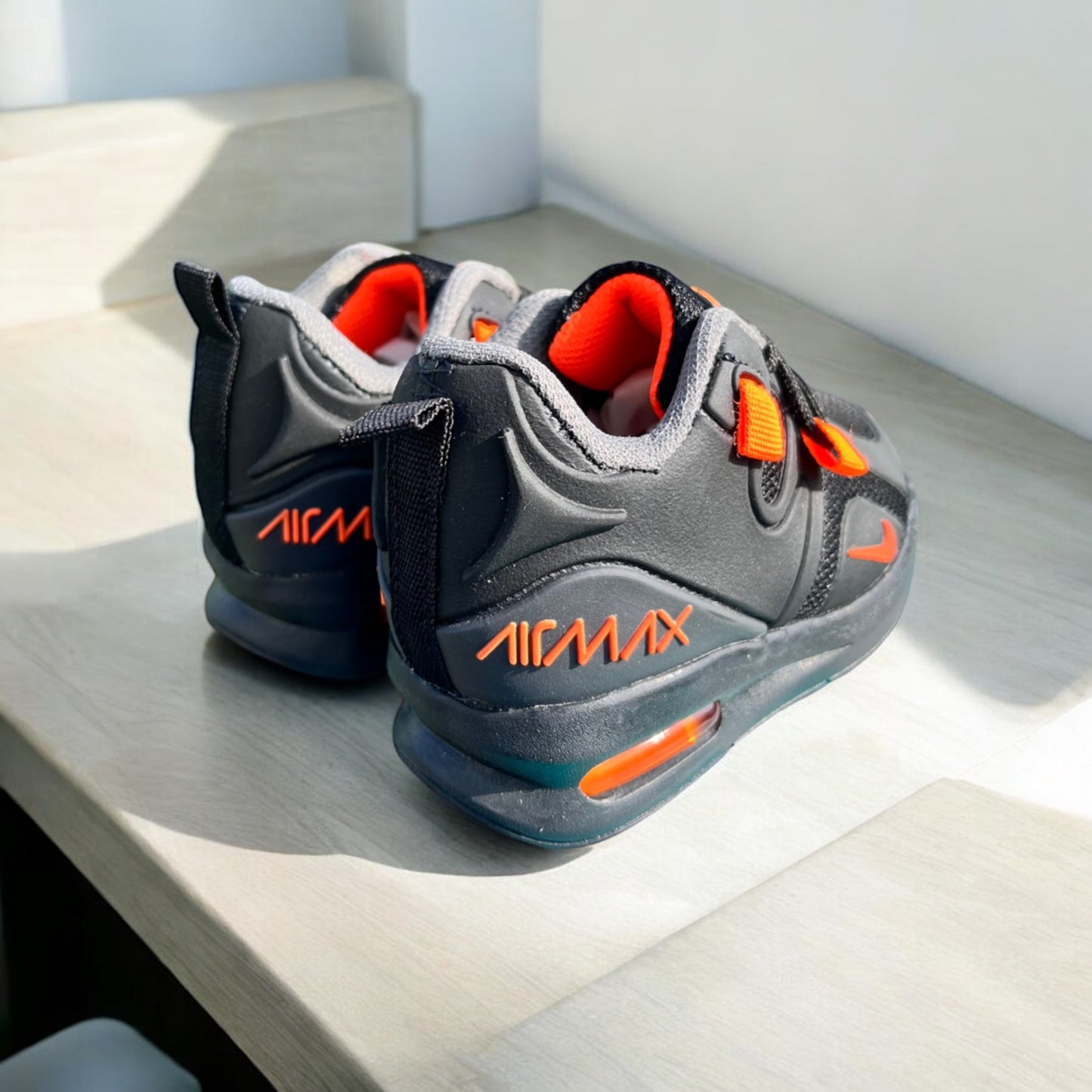 Nike Air Max Black Orange Baby