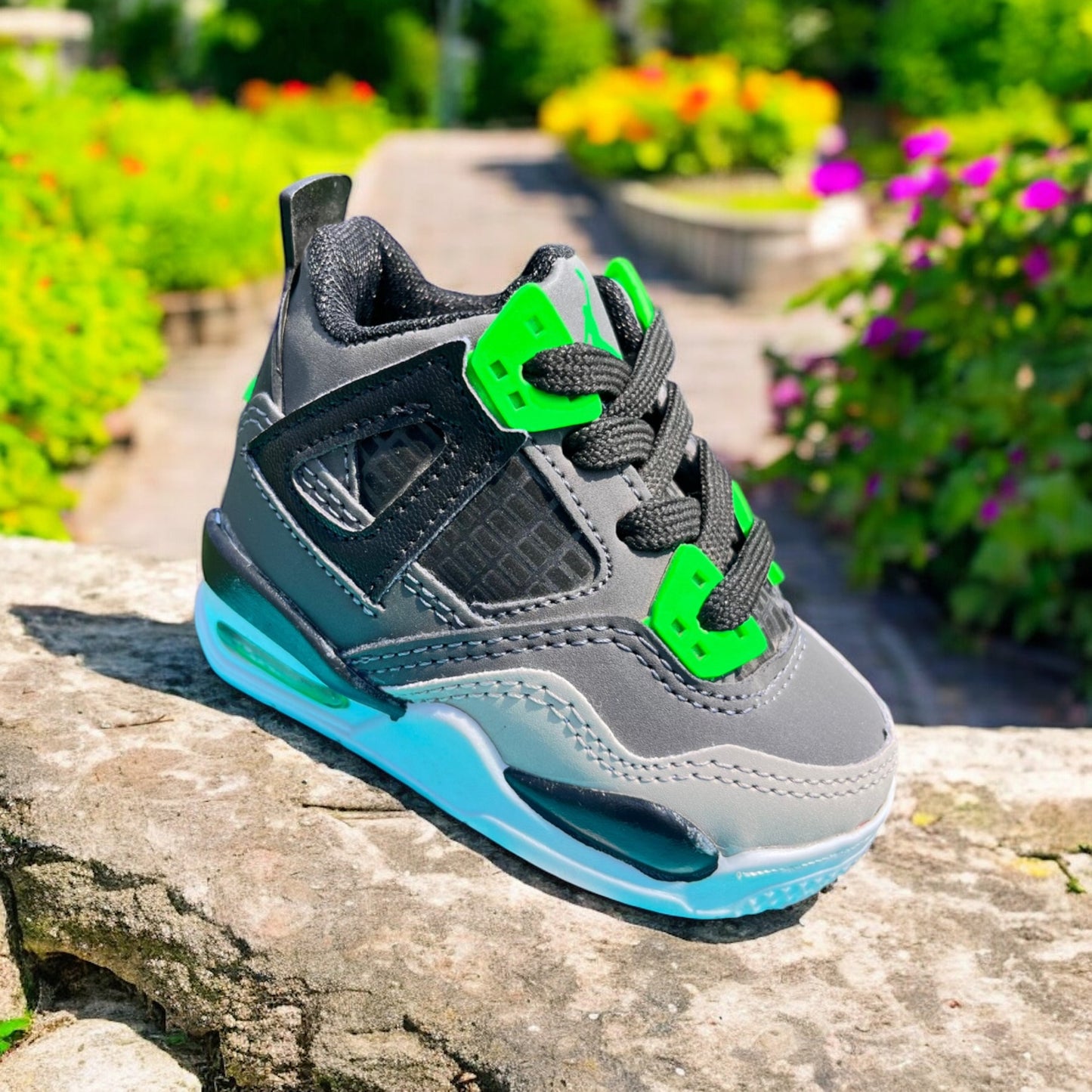 Jordan 4 Vert Gris