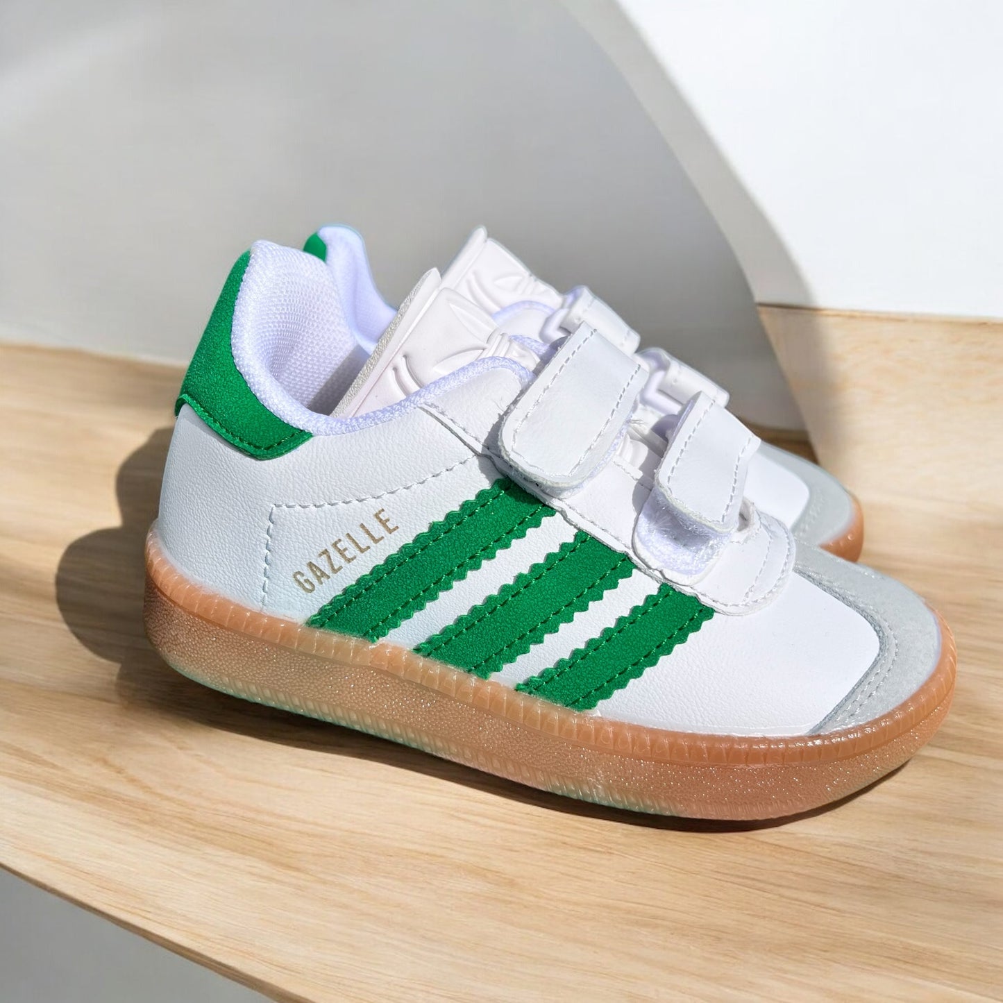 Adidas Gazelle White Green