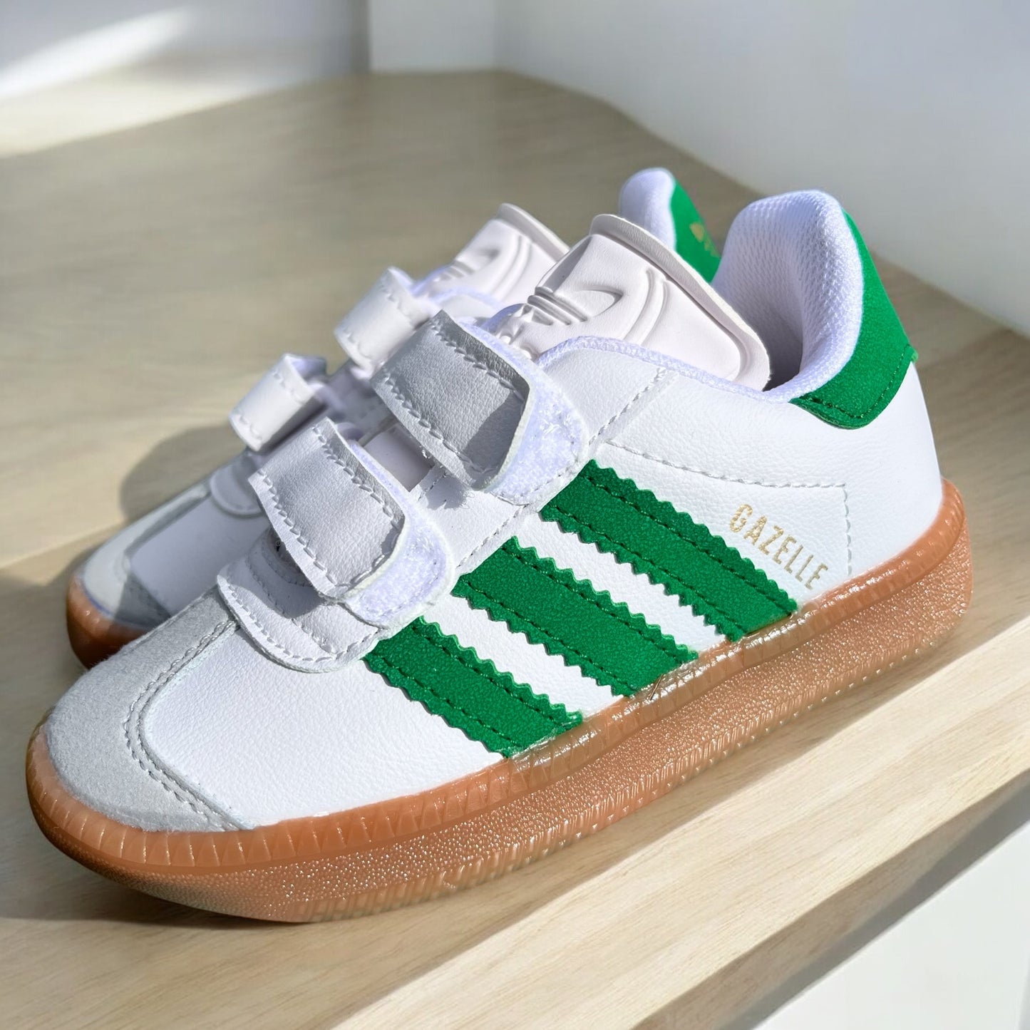 Adidas Gazelle White Green