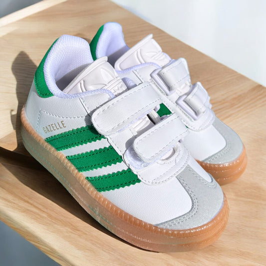 Adidas Gazelle White Green