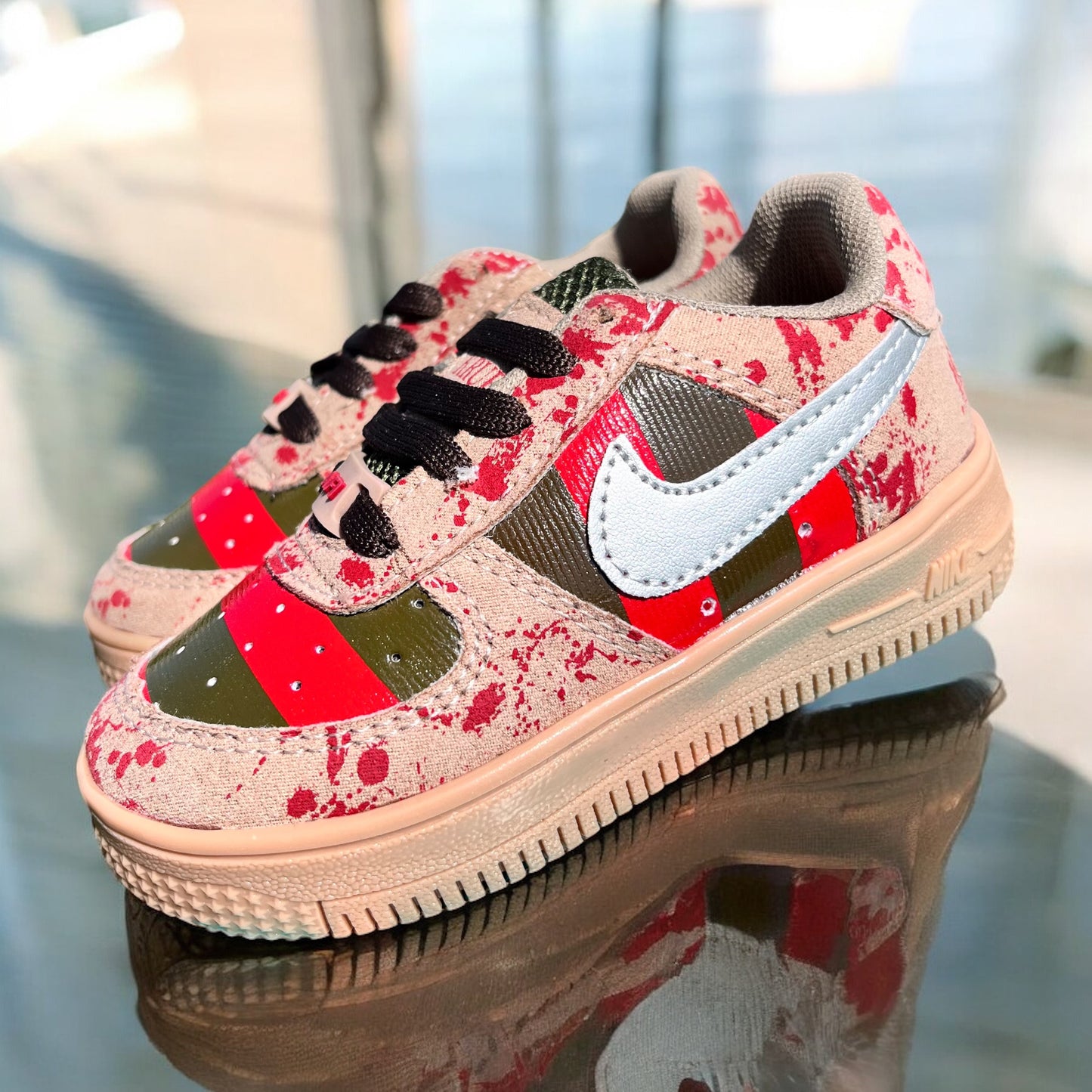 Nike AF1 Freddy Krueger