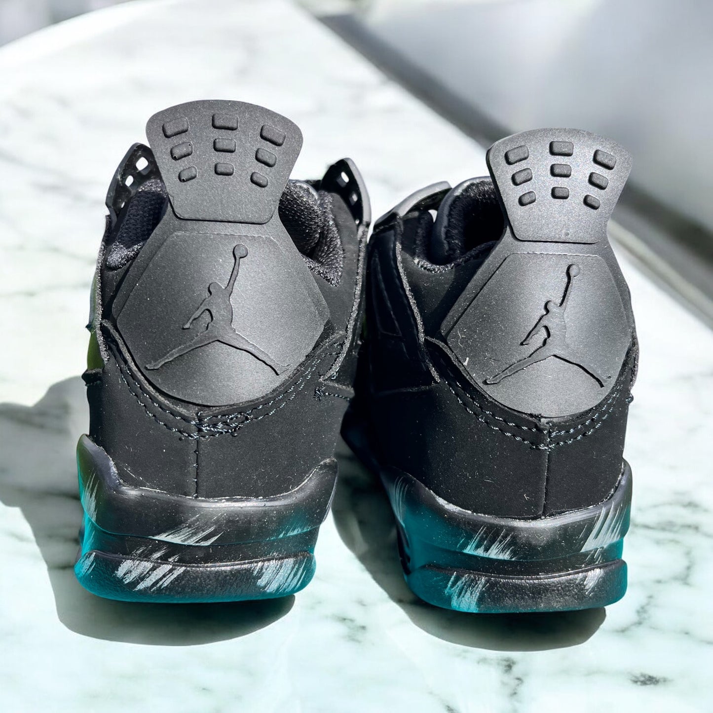 Jordan 4 Midnight Silver