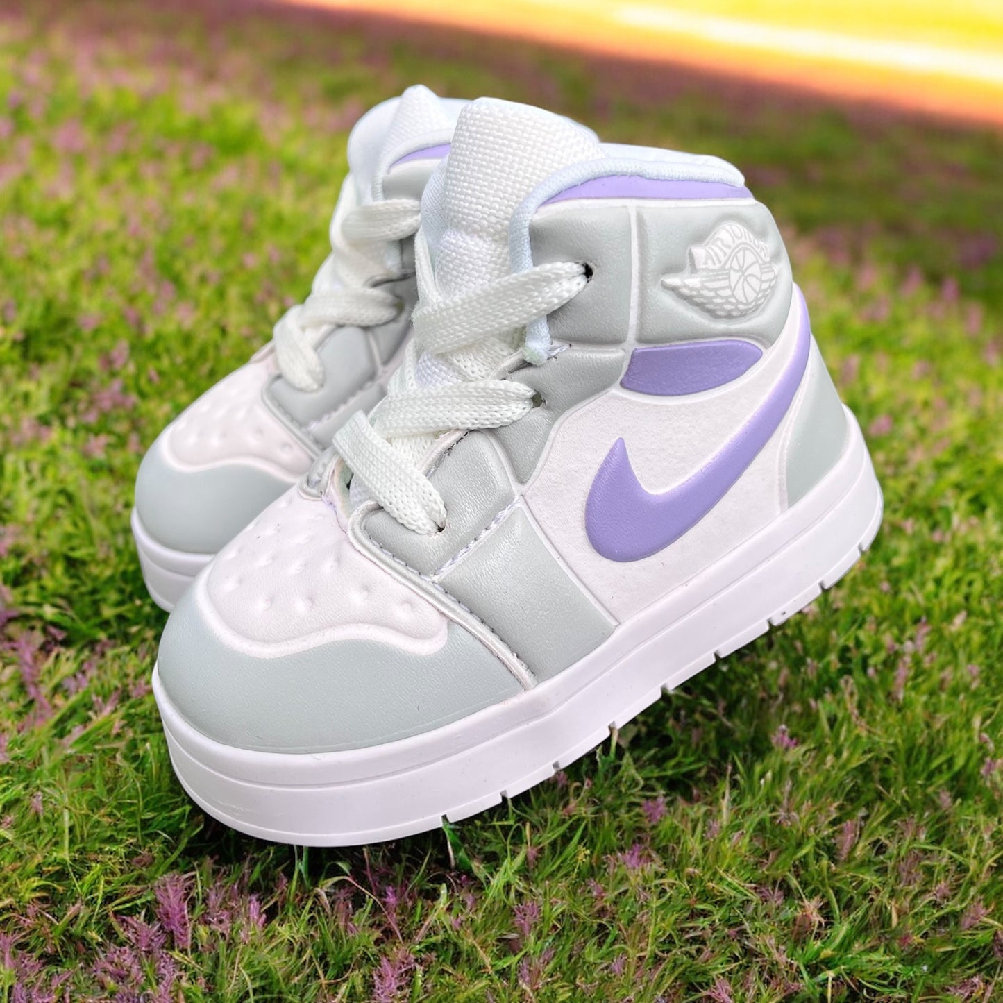 Jordan 1 Silver Purple Baby