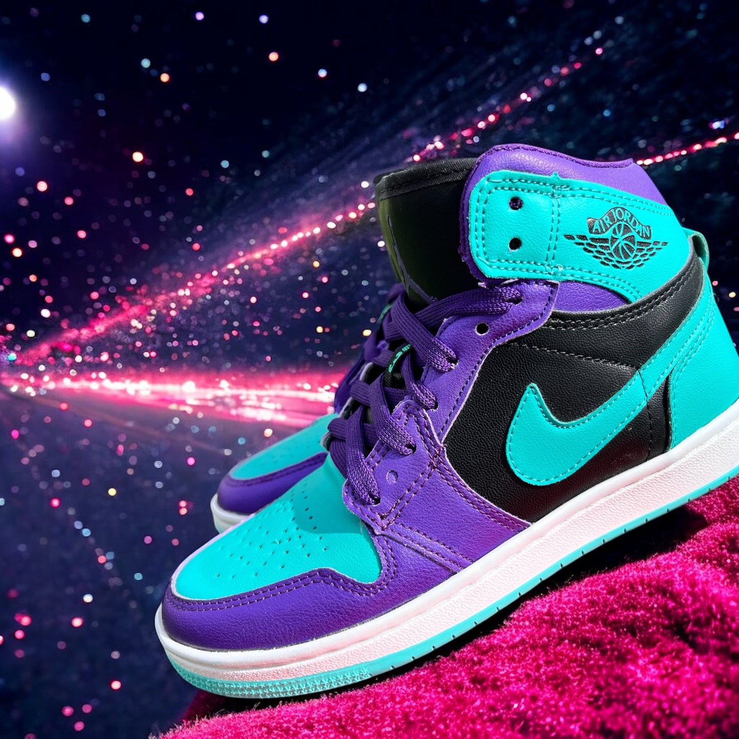 Jordan 1 Purple Cyan (Adult)