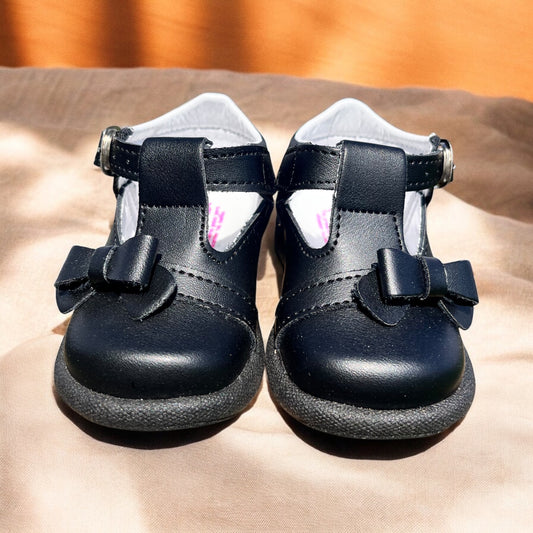 Baby Shoes Black Elegance