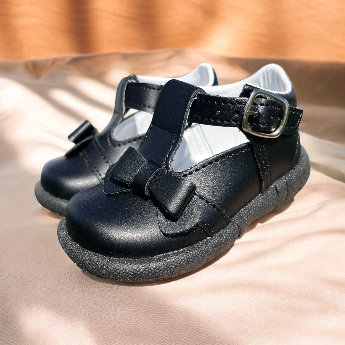 Baby Shoes Black Elegance