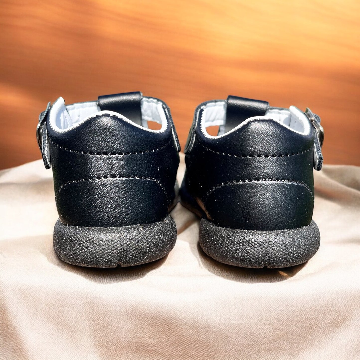 Baby Shoes Black Elegance