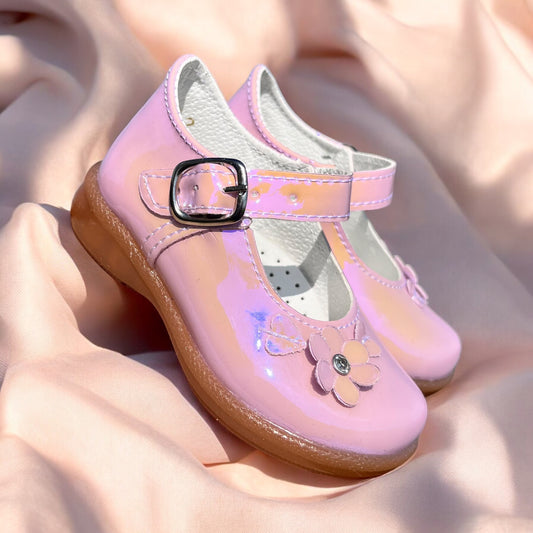 Baby Shoes Pink Sparkle