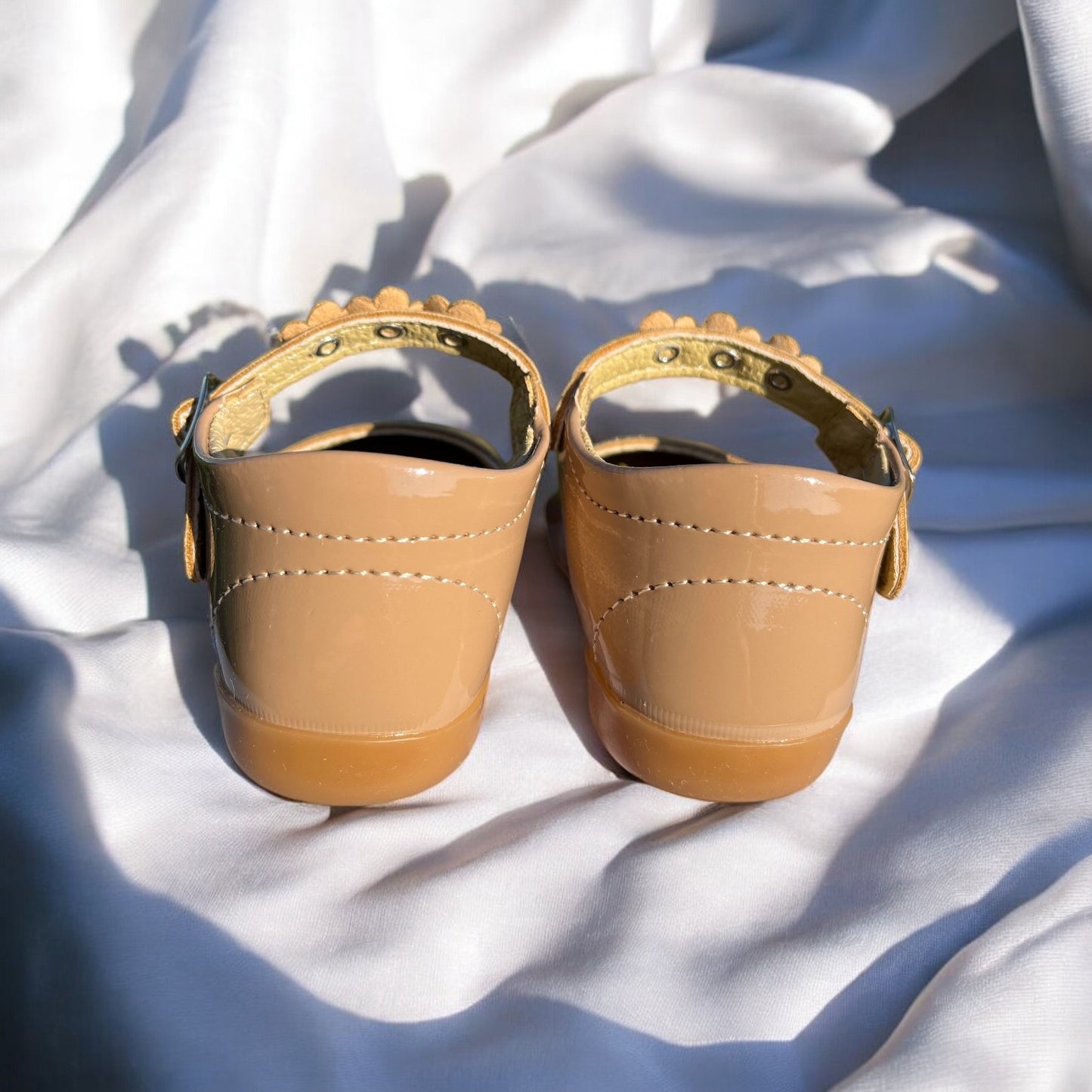 Baby Shoes Beige Glam