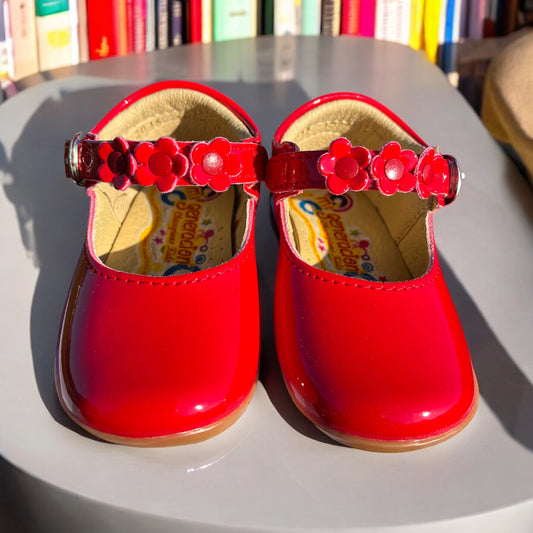 Baby Shoes Red Charm