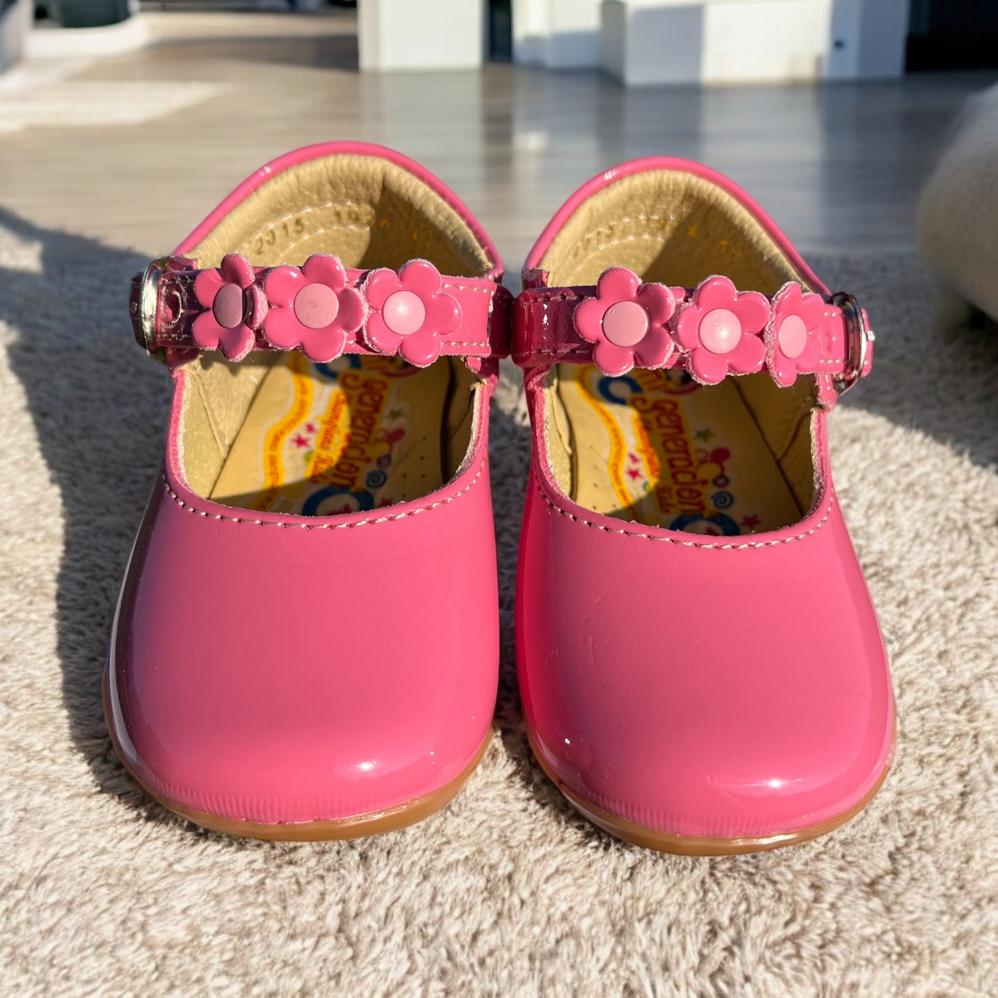 Baby Shoes Coral Bliss