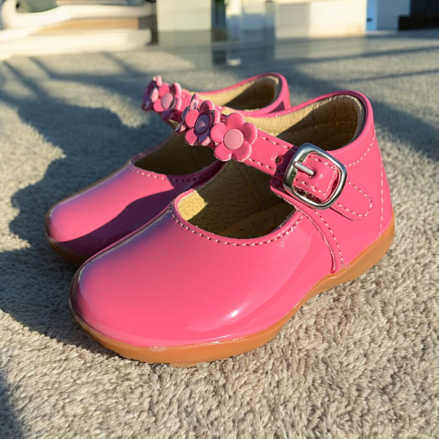 Baby Shoes Coral Bliss