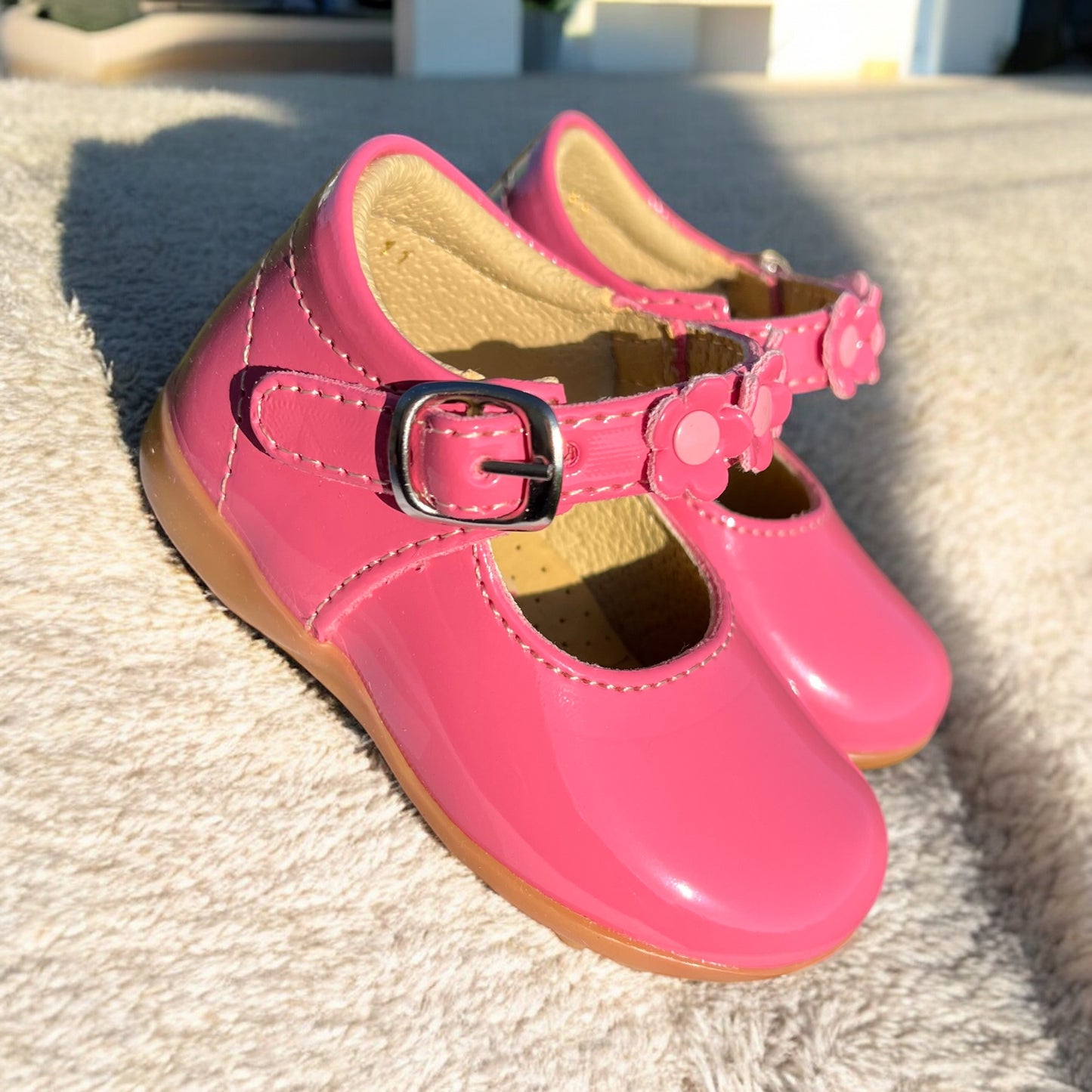 Baby Shoes Coral Bliss