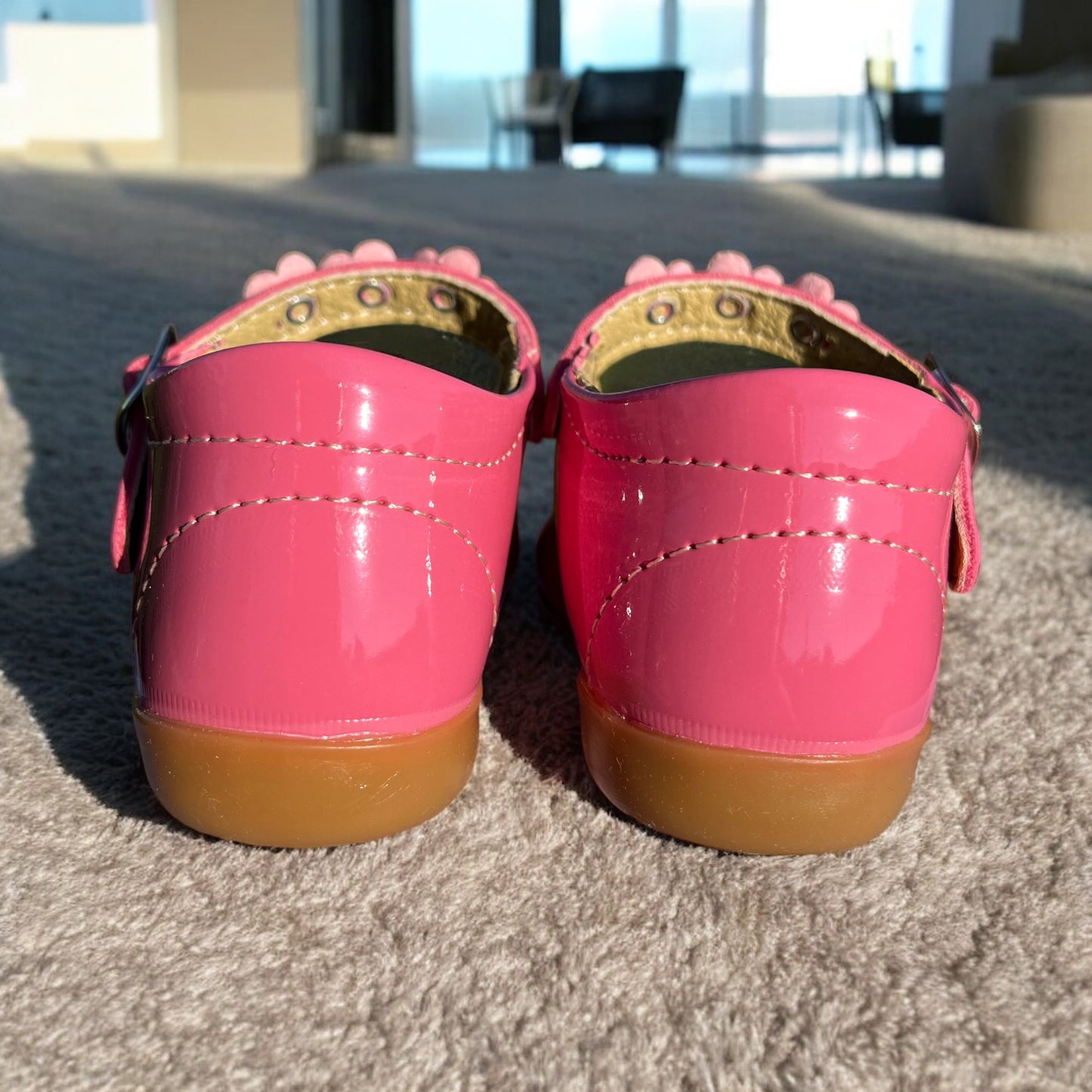 Baby Shoes Coral Bliss