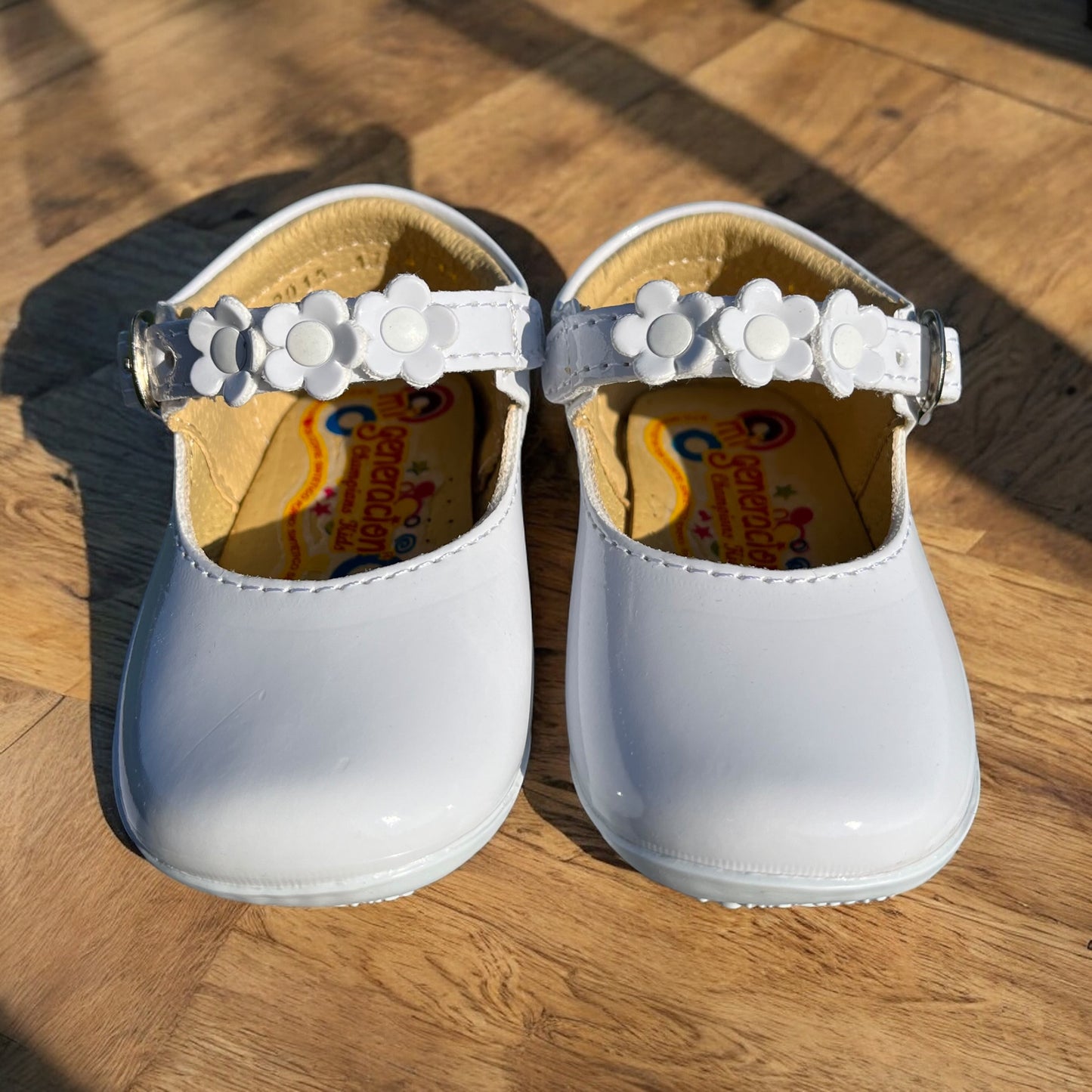 Baby Shoes Pearl White