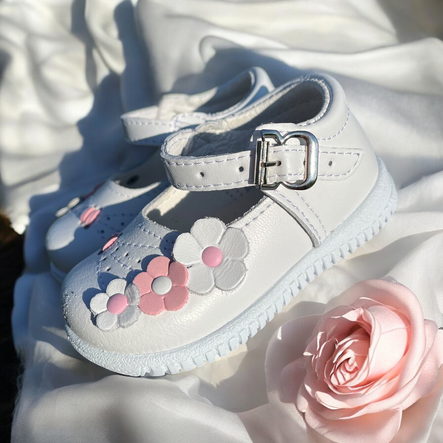 Baby Shoes White Bliss