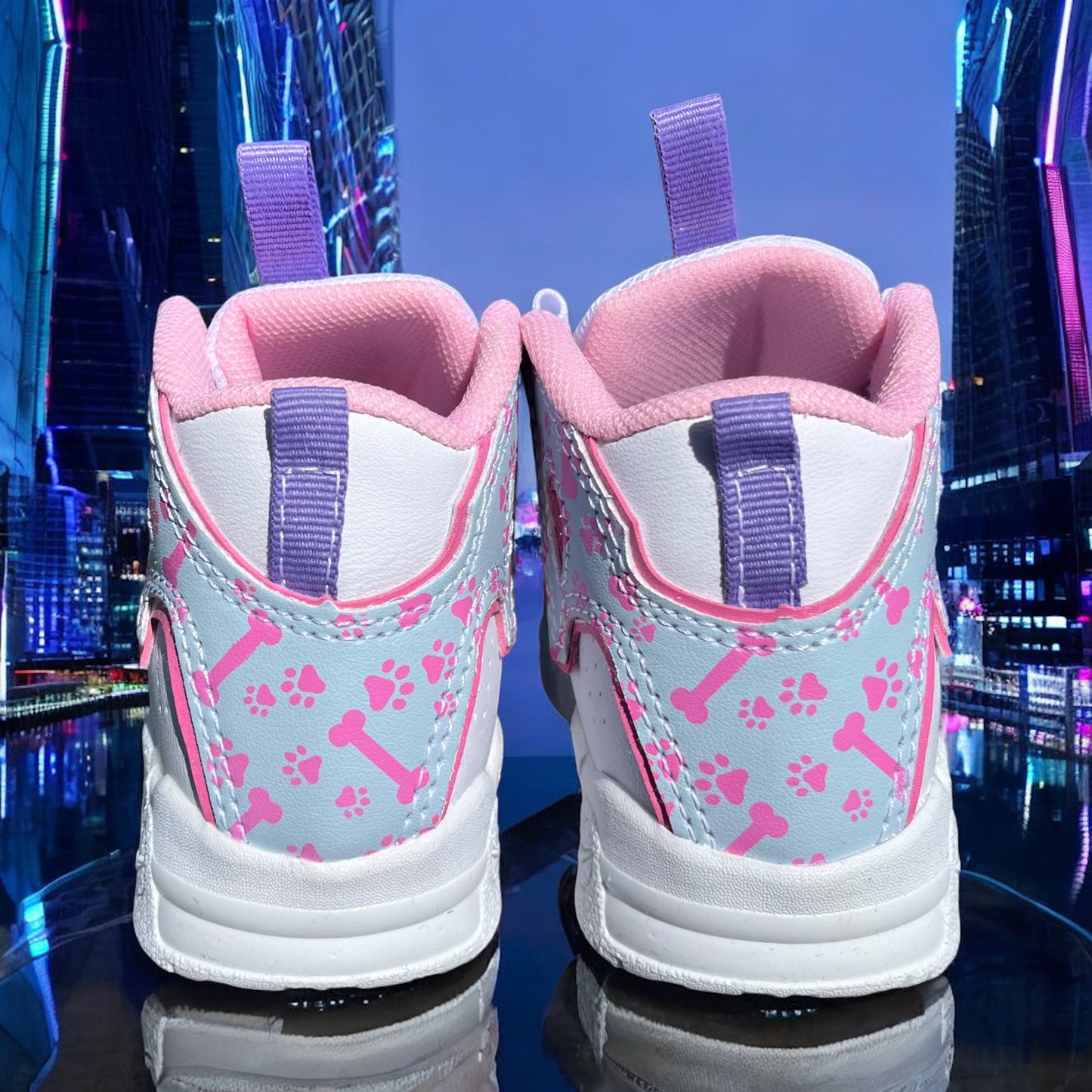 Nike Uptempo Bluey Pink Edition