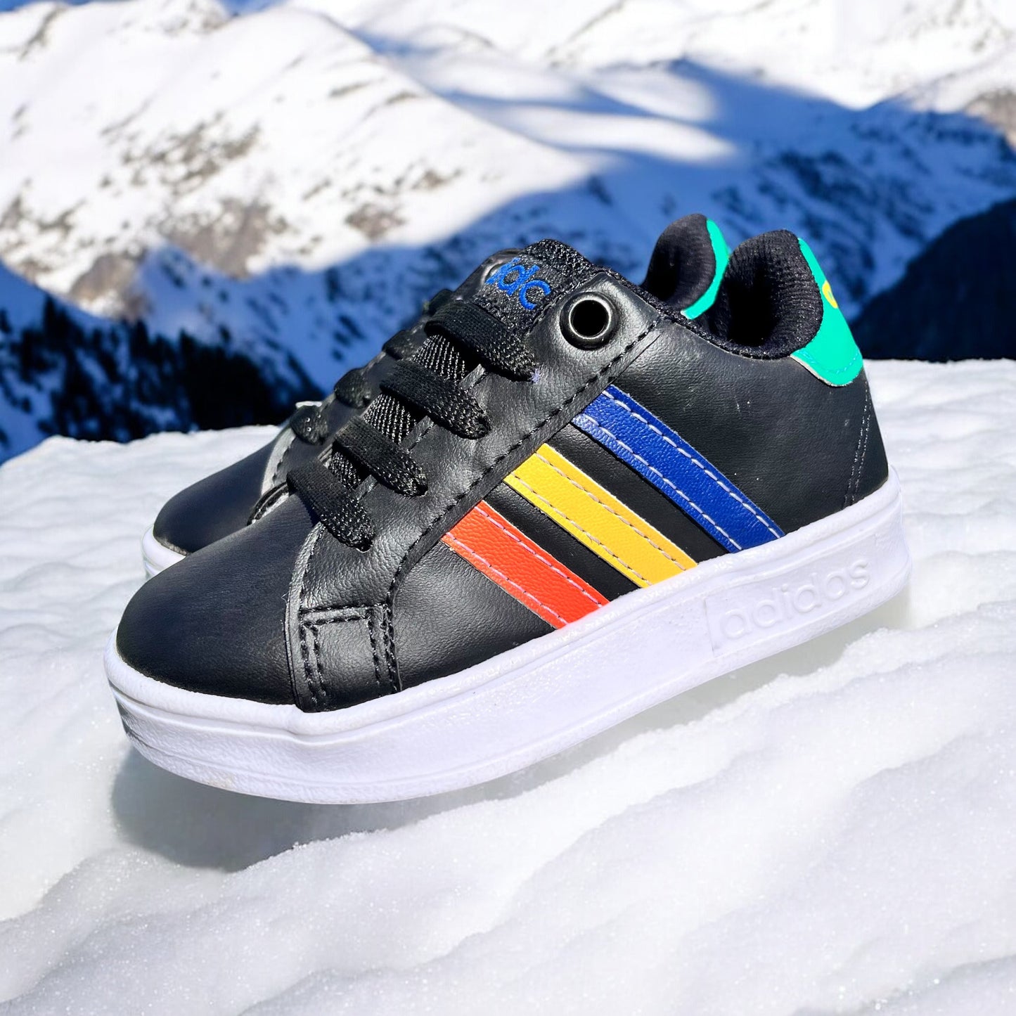 Adidas Grand Court Black Multicolor