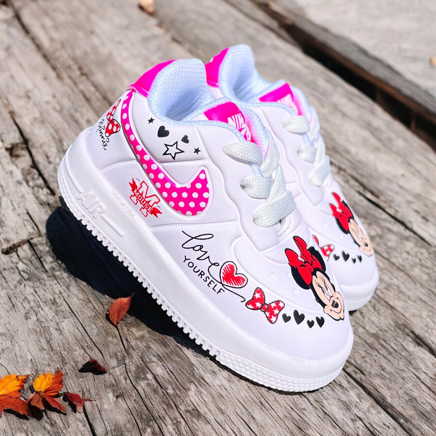 Nike AF1 Minnie Mouse Fuchsia