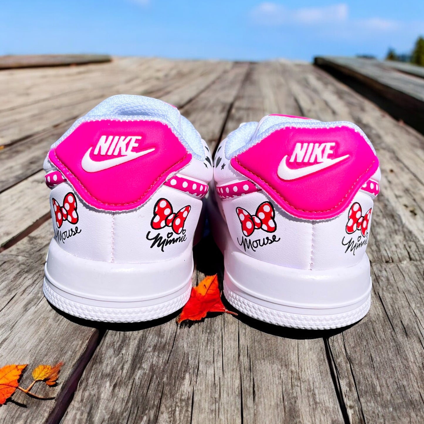 Nike AF1 Minnie Mouse Fuchsia