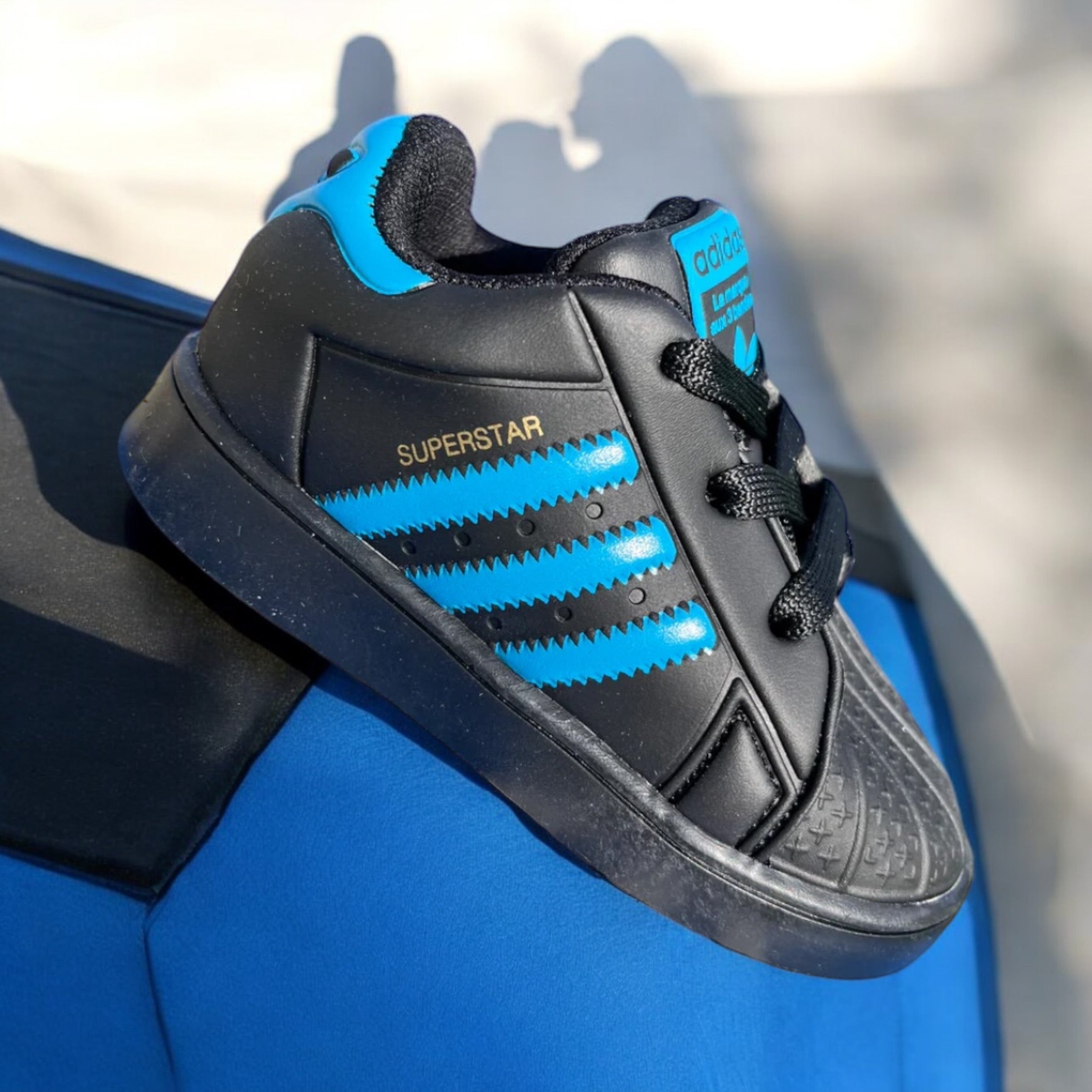 Adidas Superstar Black Blue TENISHOES CHRIS