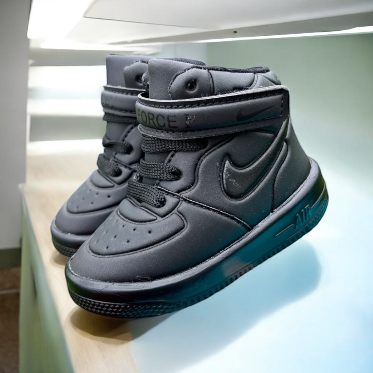 Nike AF1 Mid Black Baby