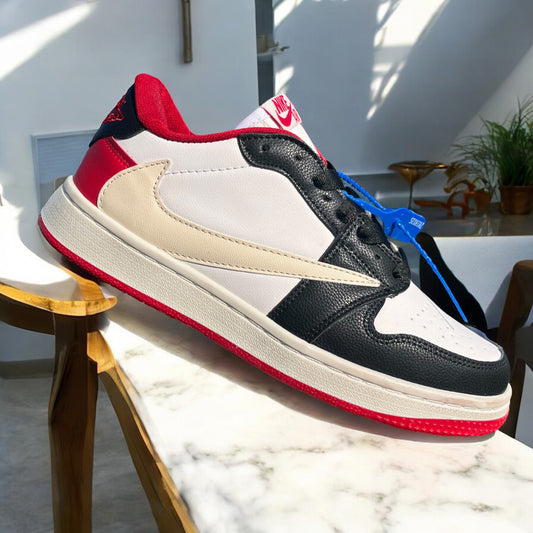 Jordan 1 Retro Low OG SP Fragment Red x Travis Scott (Top Quality Adult)