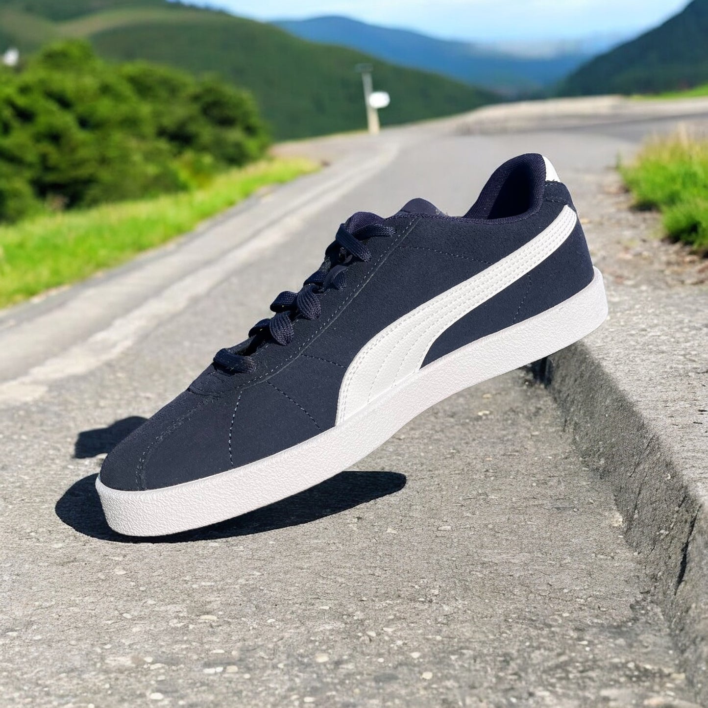 Puma Smash Navy Blue (Adult) ORIGINAL