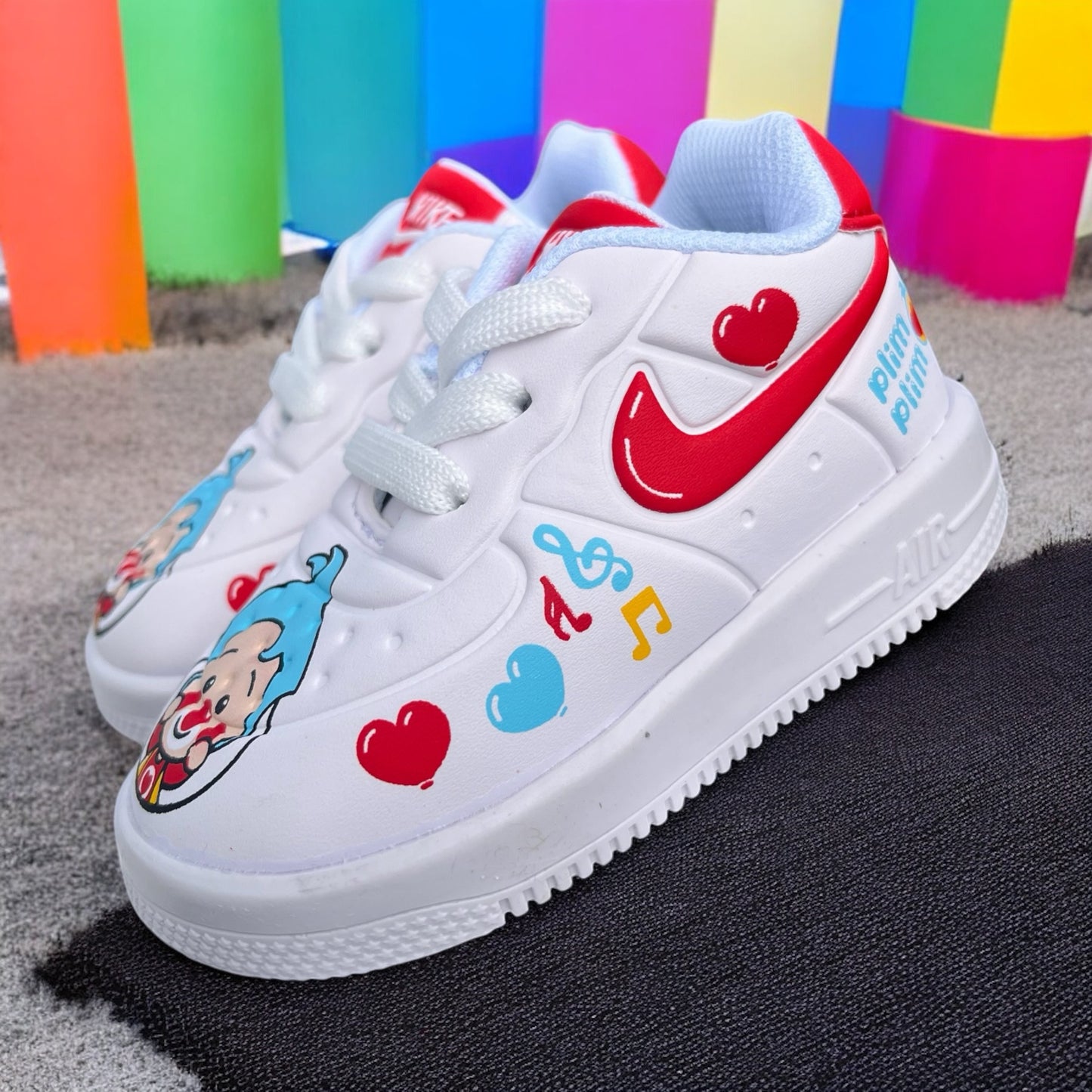 Nike AF1 Plim Plim Red