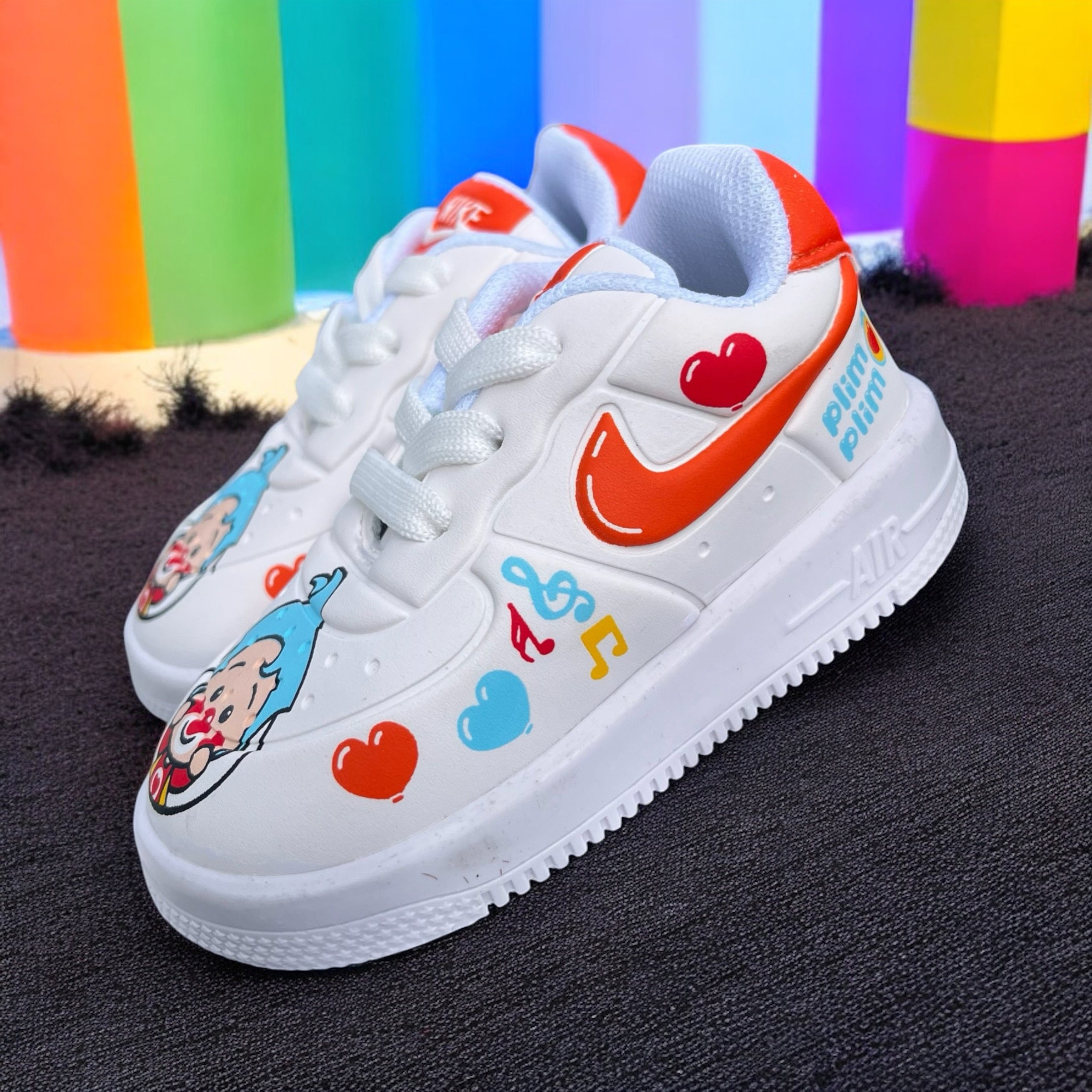 Nike AF1 Plim Plim Orange TENISHOES CHRIS